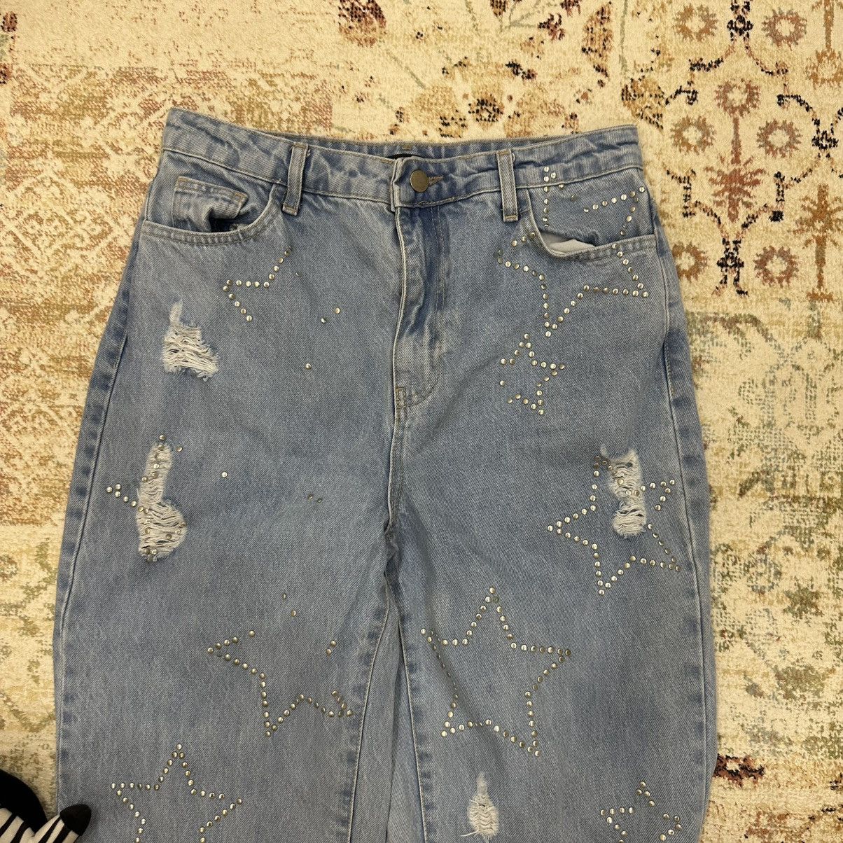 Japanese Brand × Vintage Vintage Rap Baggy Jeans Mom Pants Y2K 00s USA Size 30" / US 8 / IT 44 - 4 Thumbnail
