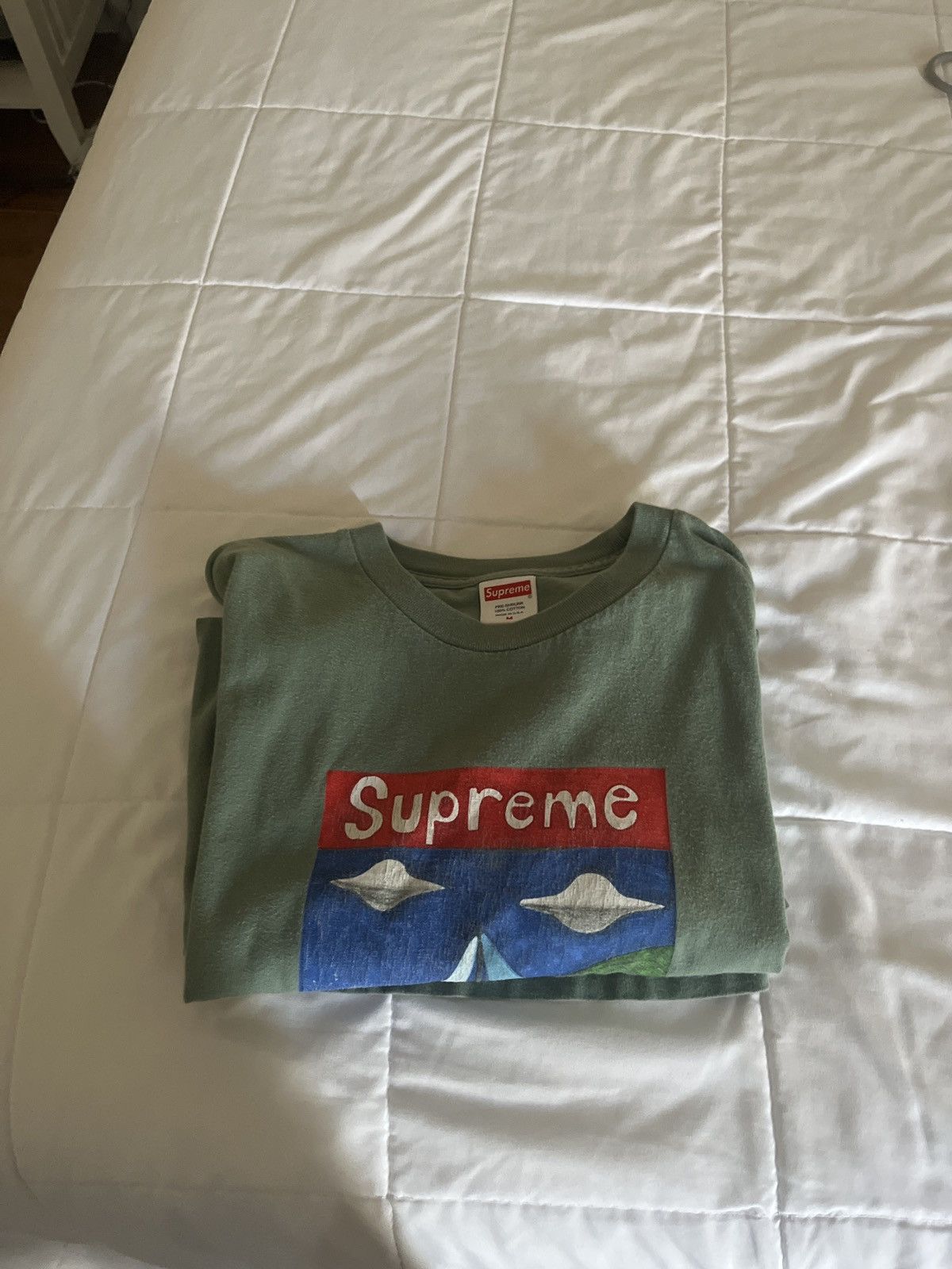 Supreme Supreme Sailboat Tee Size US M / EU 48-50 / 2 - 2 Thumbnail