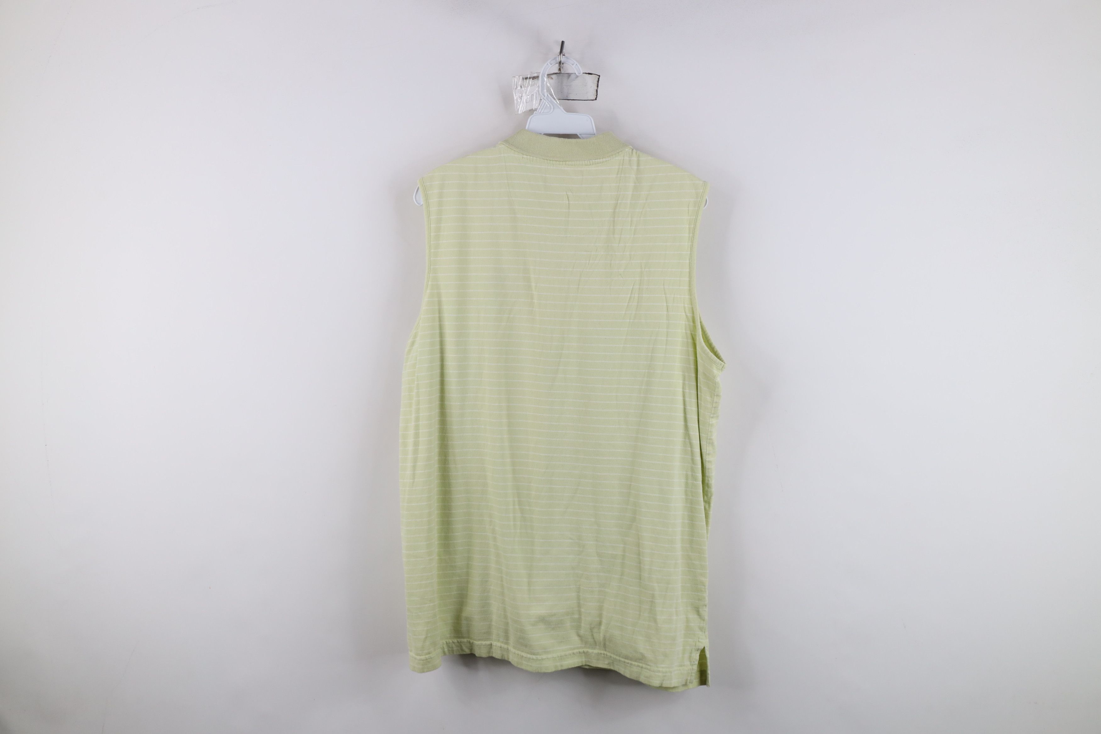 Disney Vintage 90s Disney Winnie the Pooh Striped Sleeveless Shirt Size XL / US 12-14 / IT 48-50 - 9 Thumbnail