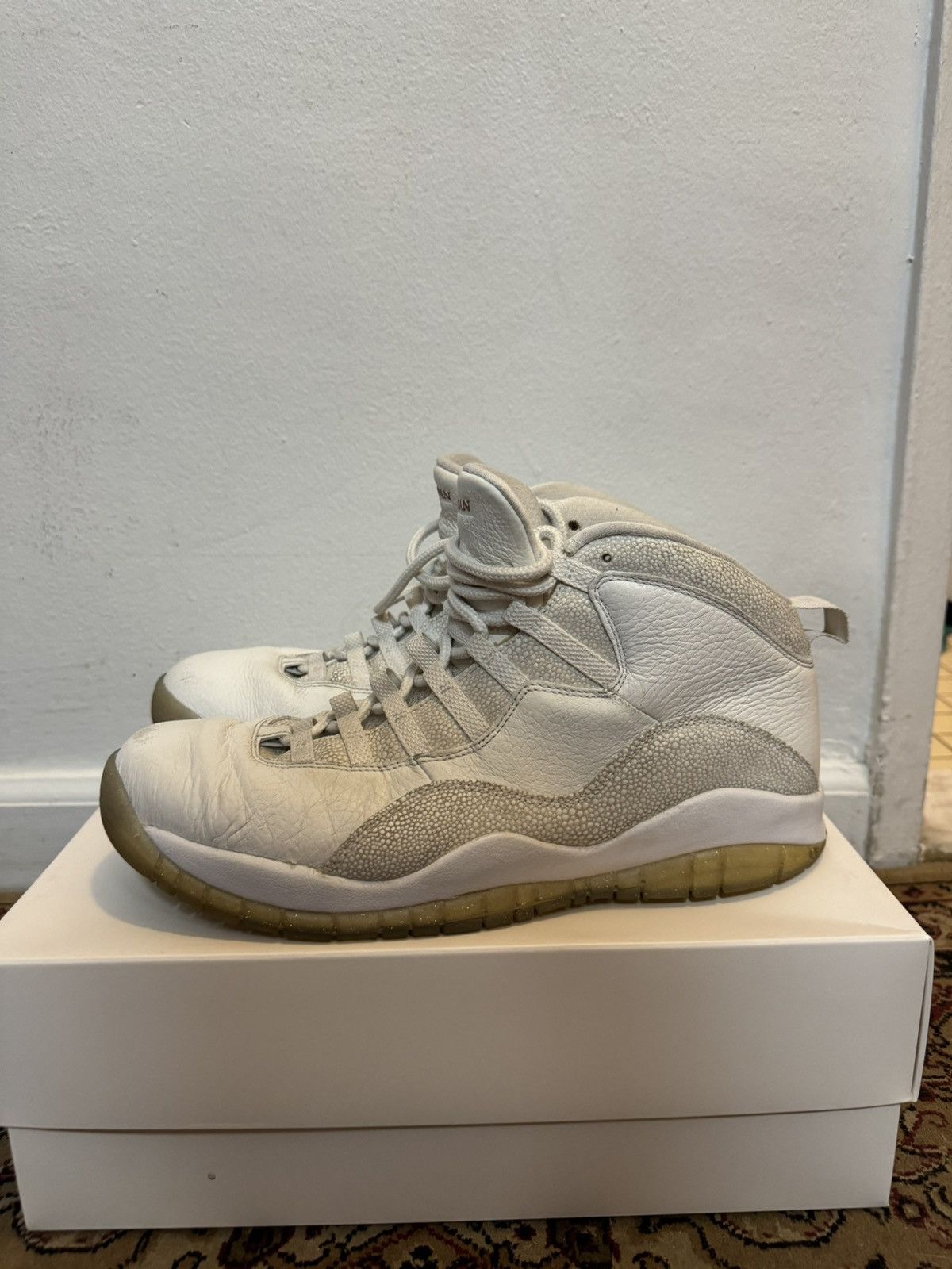 Jordan Brand Air Jordan 10 Retro OVO Size US 11.5 / EU 44-45 - 6 Thumbnail