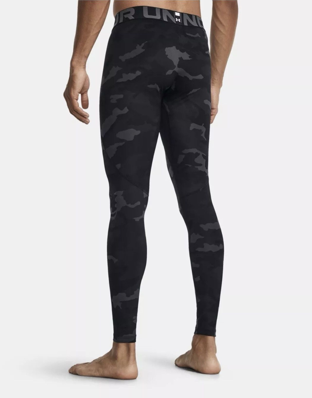 Under Armour Under Armour Leggings ColdGear Infrared Printed Size US 30 / EU 46 - 5 Thumbnail