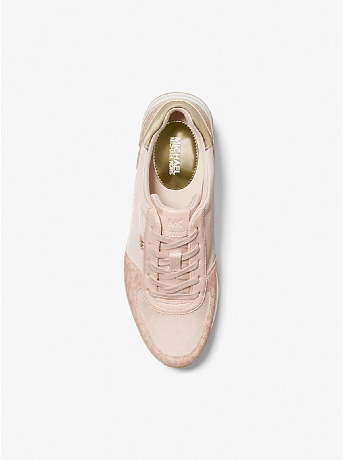Michael Kors Michael Kors Monique Trainer Ballet Metallic Textile Lace-Up Size US 7.5 / IT 37.5 - 4 Thumbnail