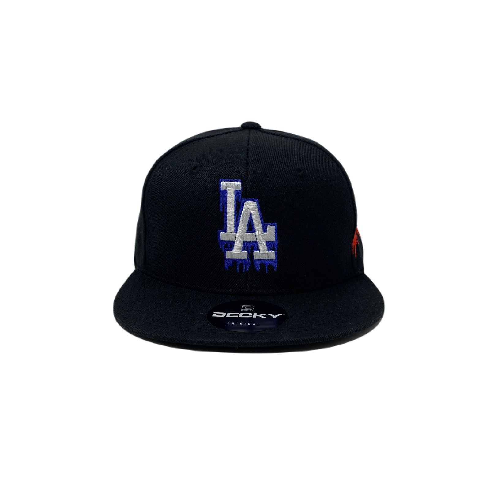 Other Los Angeles LA Drip (Wht/Bl/Red) Bloody Hands Snapback Hat Size ONE SIZE - 5 Thumbnail