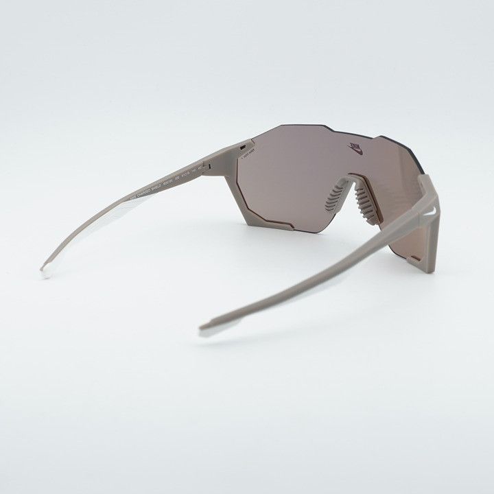 Nike NIKE CHARGED SHIELD IB3518X 009 Sunglasses Grey Shield Frame Size ONE SIZE - 7 Thumbnail