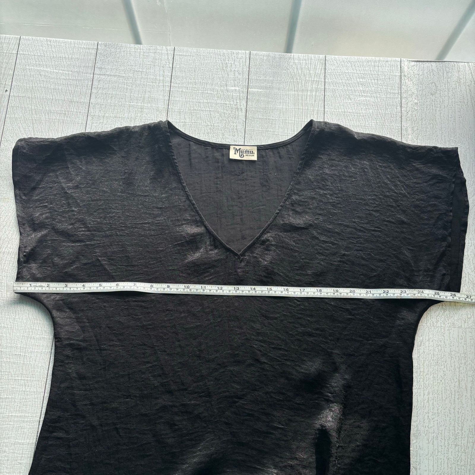 Show Me Your MuMu Show Me Your MuMu Black V-Neck Cap Sleeve Top Size Medium Size M / US 6-8 / IT 42-44 - 6 Thumbnail