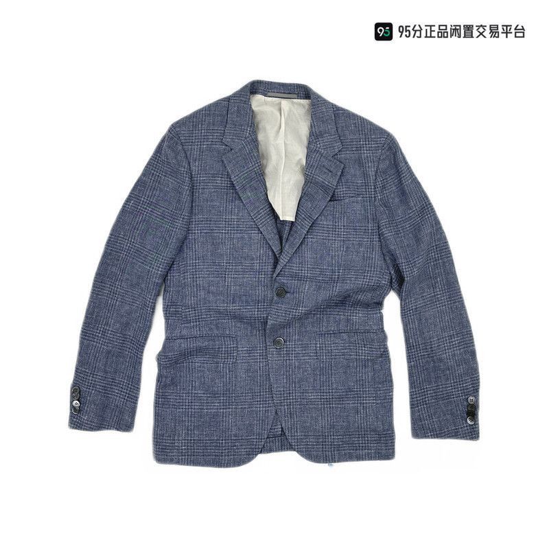Ermenegildo Zegna Ermenegildo Zegna Solid Casual Suit Jacket. Size US M / EU 48-50 / 2 - 6 Thumbnail