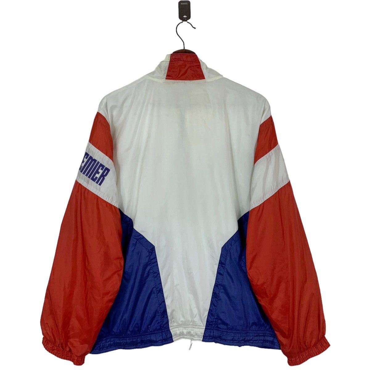 Nike × Vintage VINTAGE 90S NIKE SWOOSH PSG SPORTSWEAR LIGHT ZIPPER JACKET Size US M / EU 48-50 / 2 - 13 Thumbnail