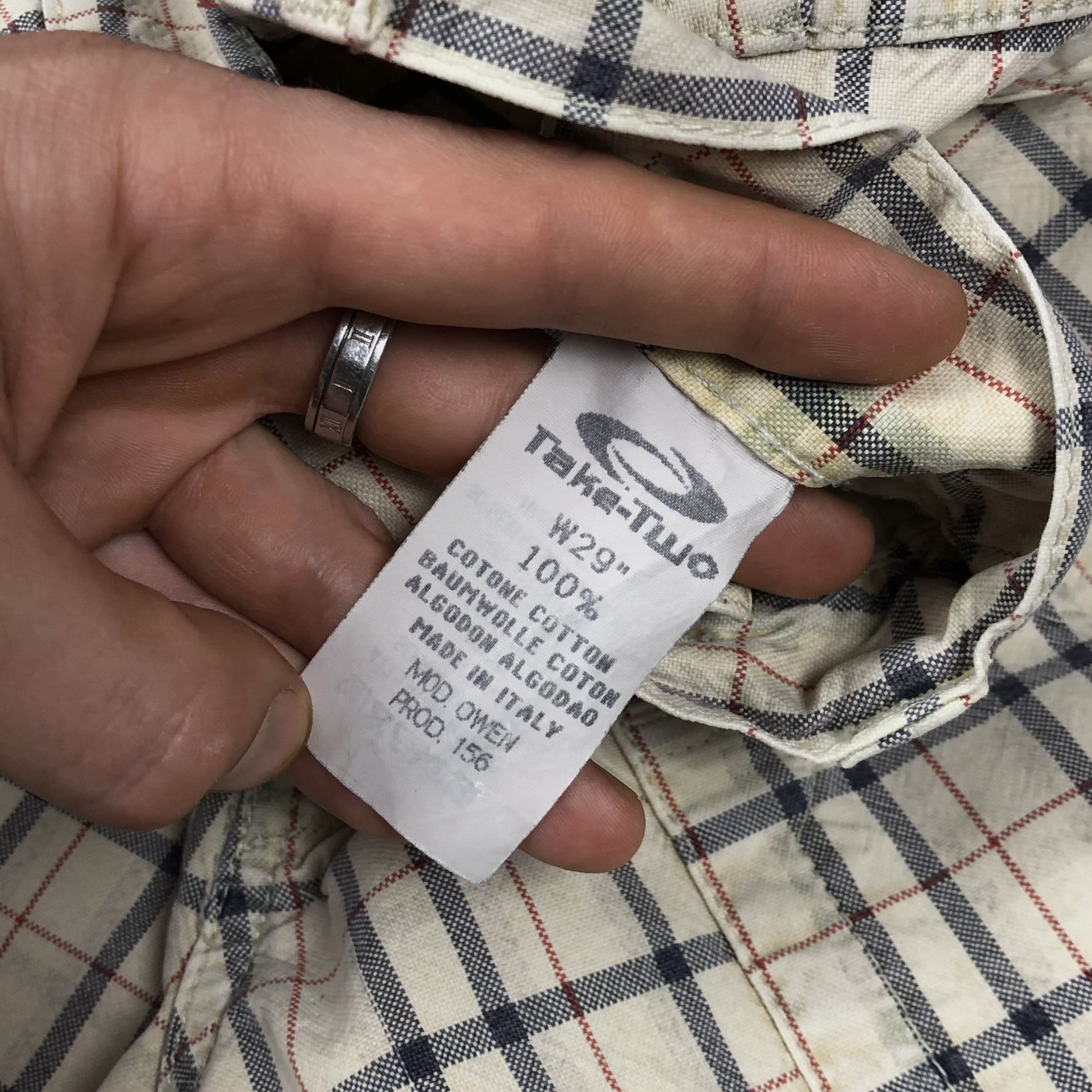 Vintage Y2K Take Two Up Grade Shorts Burberry like Size US 29 - 6 Thumbnail