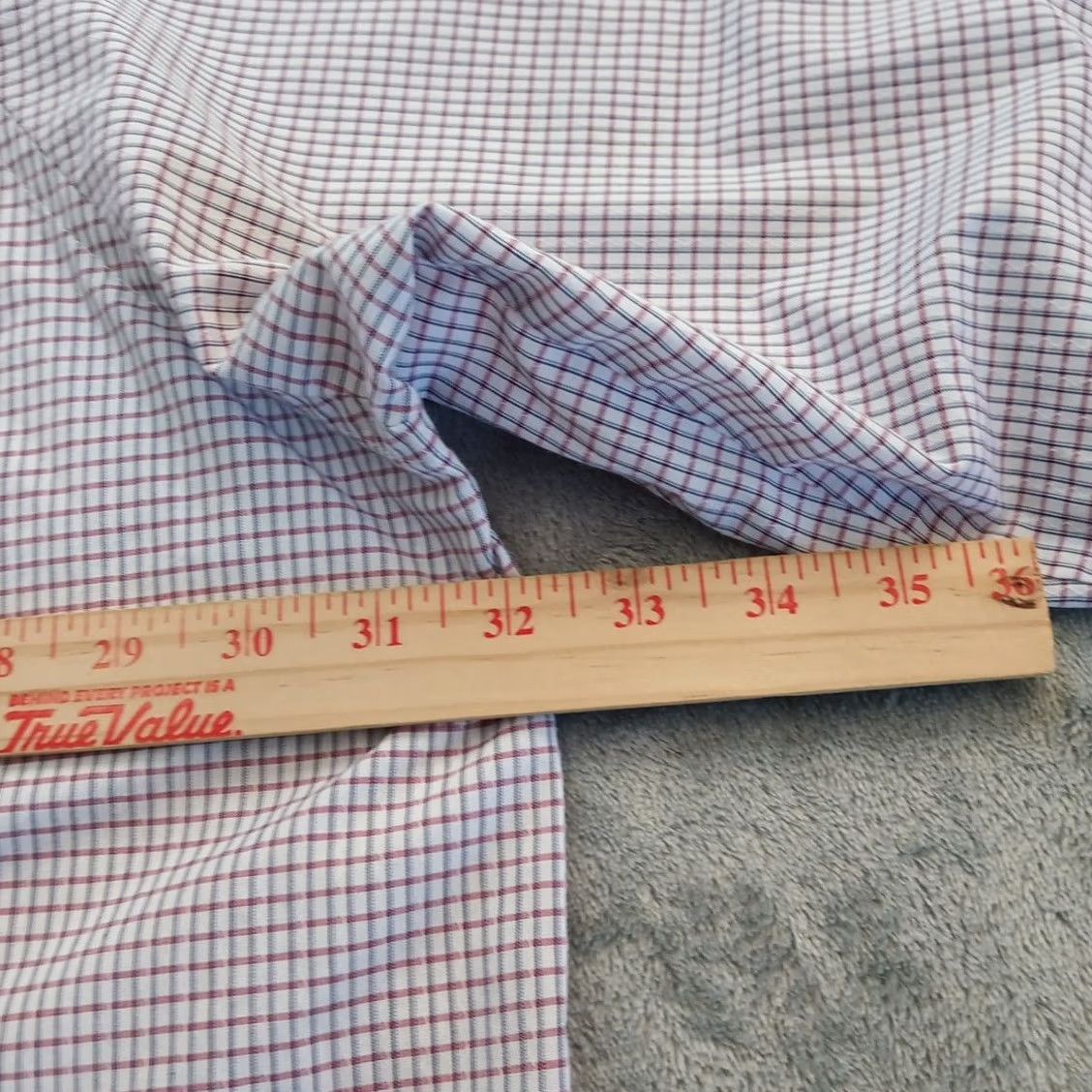 Van Heusen Van Heusen Shirt Mens 20 Pink Check Big Fit Long Sleeve Button-Up Mens Regular Size 20 Pink Check Van Heusen Shirt Size US XXL / EU 58 / 5 - 7 Thumbnail