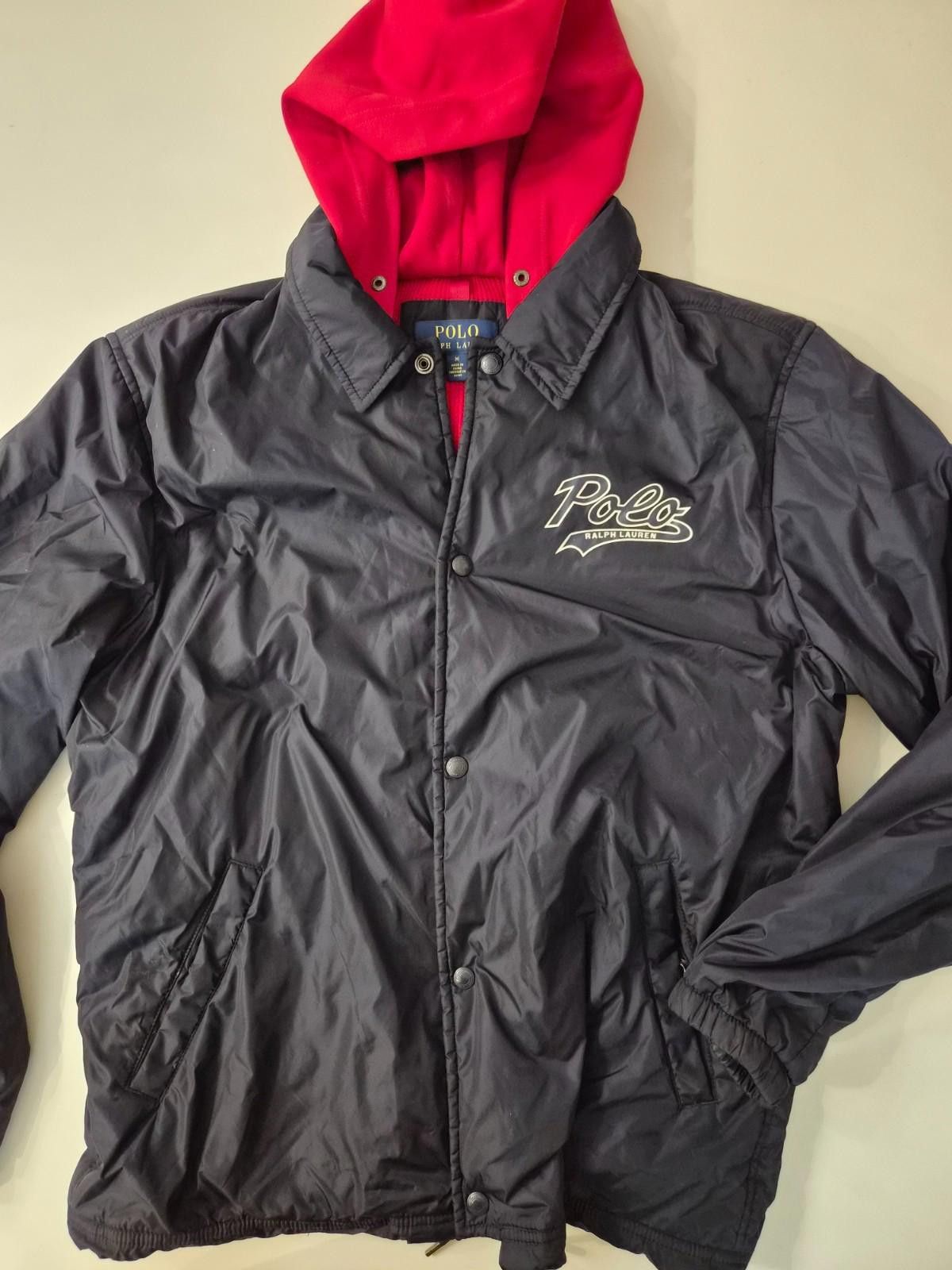 Polo Ralph Lauren Polo Ralph Lauren Men's Hooded Coach Jacket Windbreaker M Size US M / EU 48-50 / 2 - 1 Thumbnail