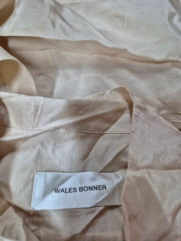 Wales Bonner Silk Plastron Shirt Size US M / EU 48-50 / 2 - 2 Thumbnail