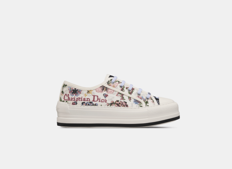 Dior o1w1db10426 KCK385 Platform Low-Top Sneakers in Multicolor Size US 8 / IT 38 - 1 Thumbnail