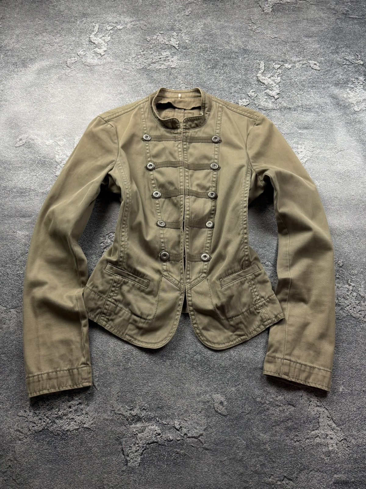 Ann Demeulemeester VNTG Napoleon Button Millitary Jacket Ifsixwasnine Balmain Size M / US 6-8 / IT 42-44 - 2 Thumbnail