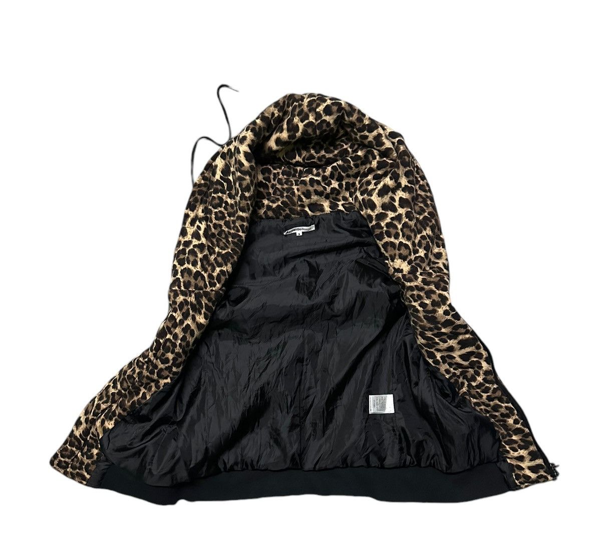 Designer Semantic design leopard jacket sleeveless Size S / US 4 / IT 40 - 4 Thumbnail