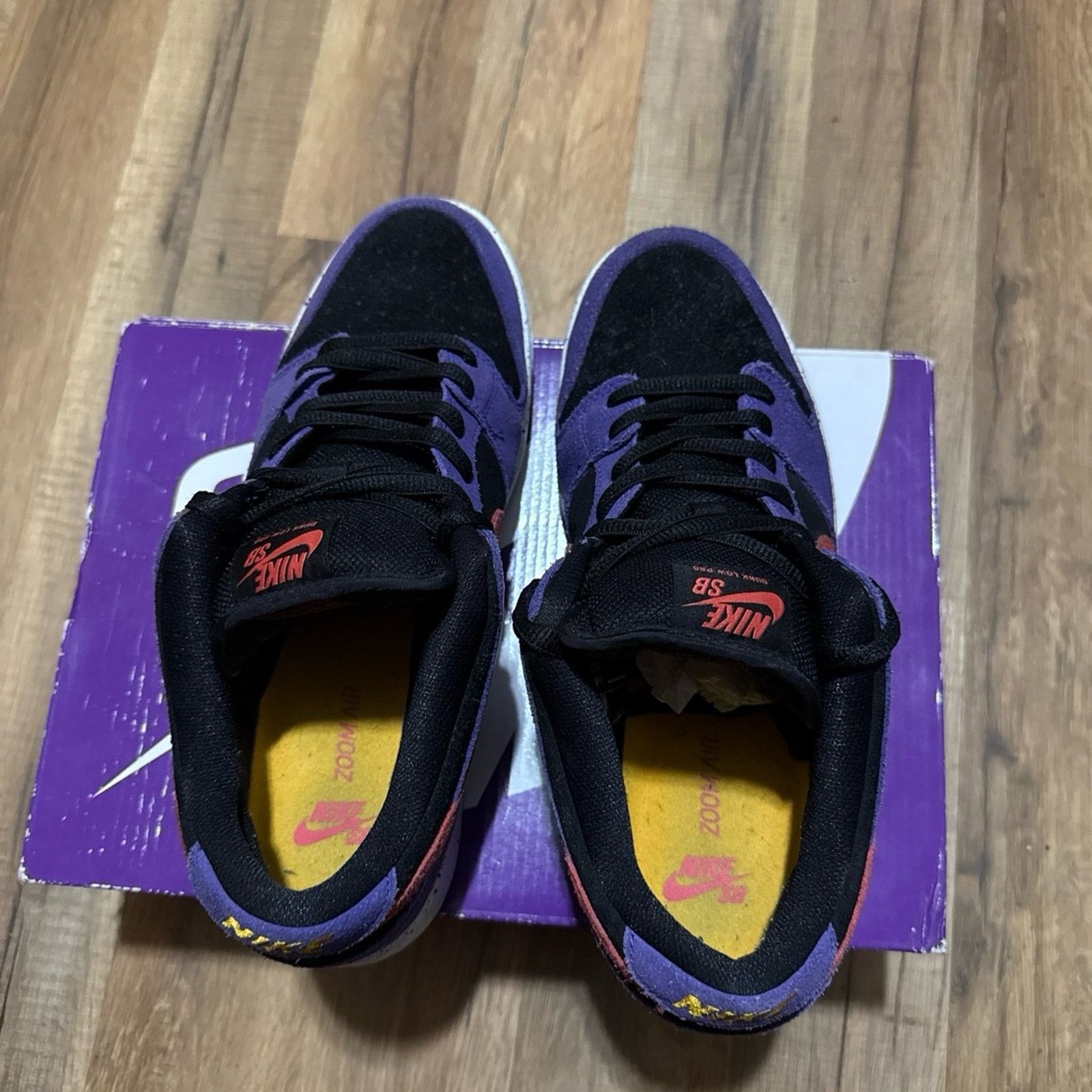 Nike Nike SB Dunk Low ACG Terra Sunburst Varsity Purple Size US 9.5 / EU 42-43 - 3 Thumbnail