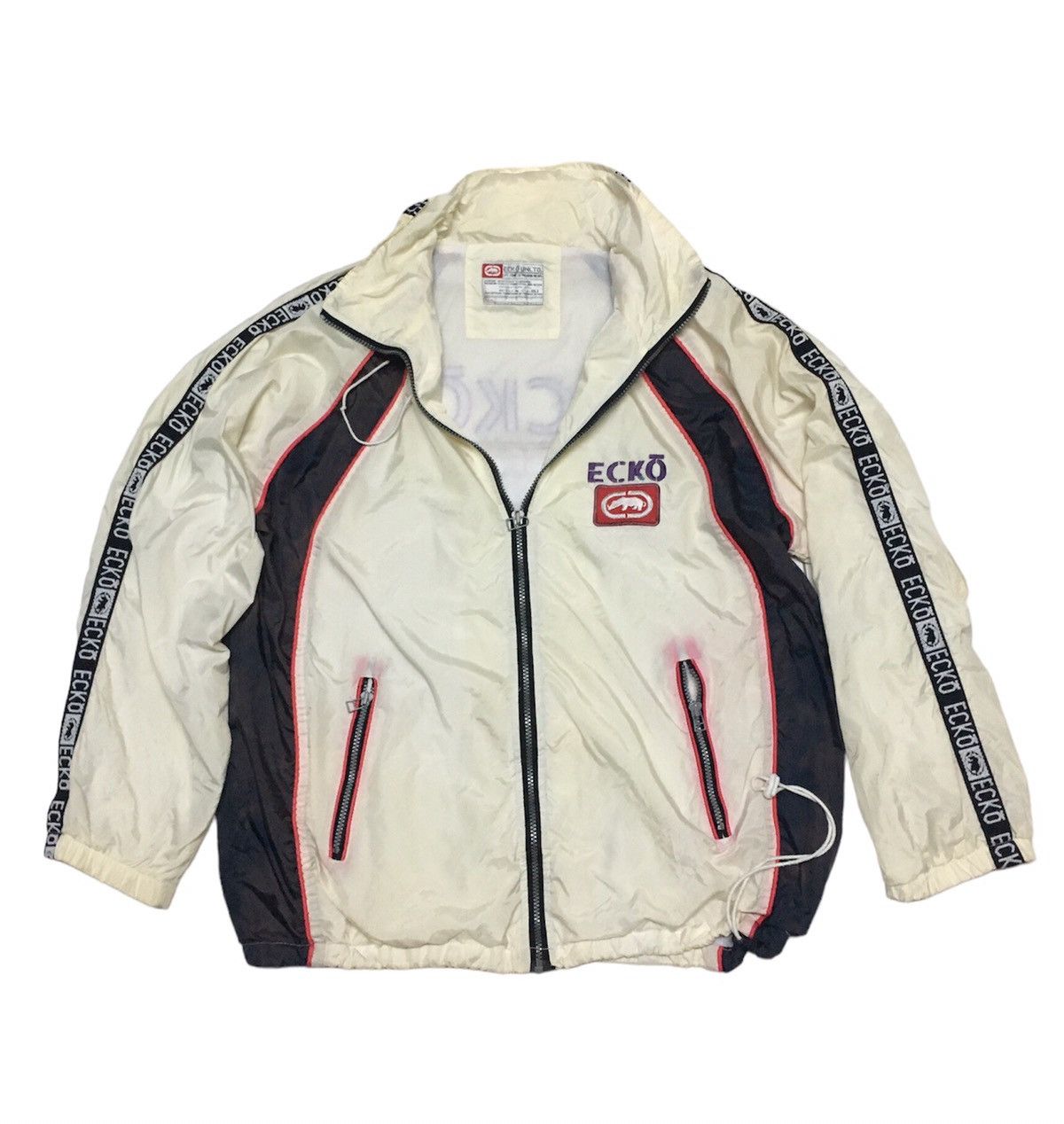 Ecko Unltd. Vintage ECKO UNLTD Zipper Light Jacket With Hoddies Size US XL / EU 56 / 4 - 3 Thumbnail