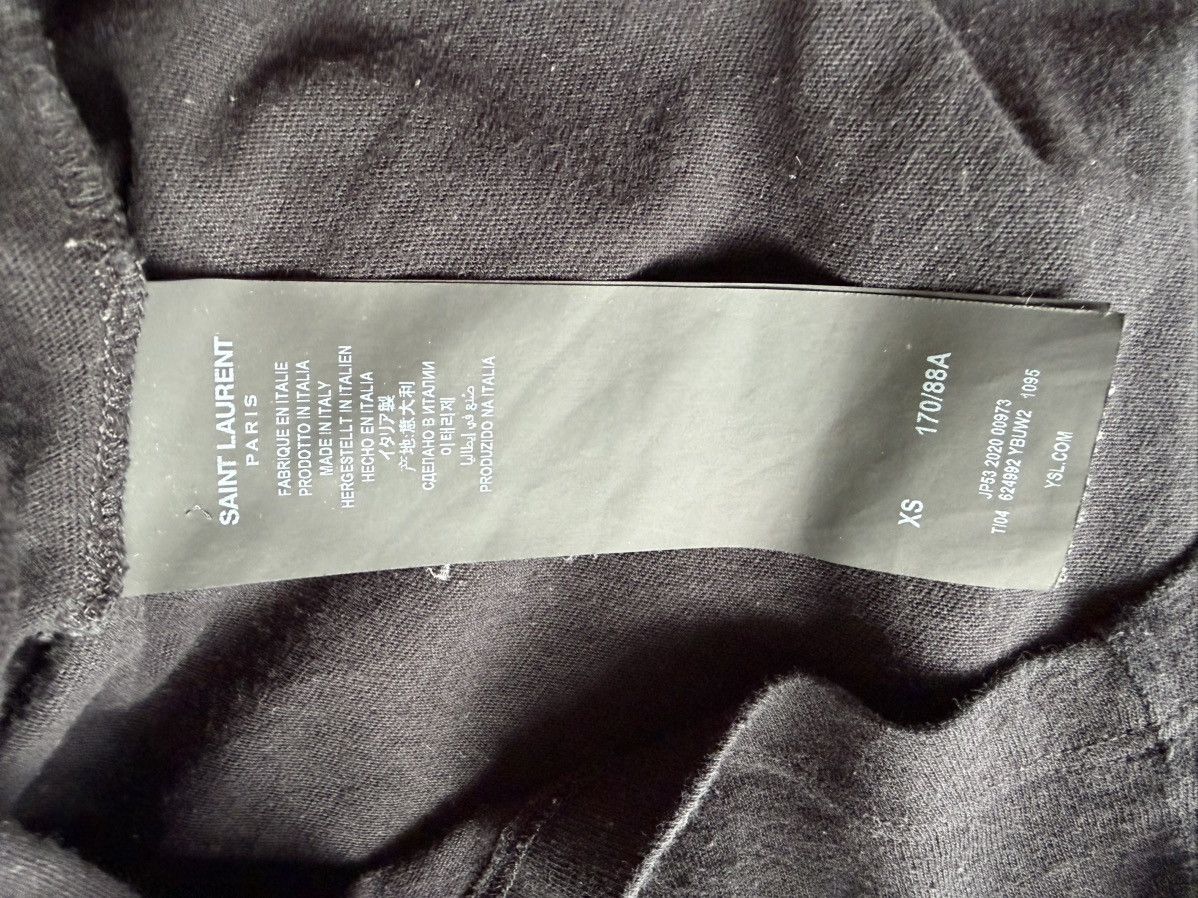 Saint Laurent Paris Saint Laurent T Shirt Size US XS / EU 42 / 0 - 5 Thumbnail