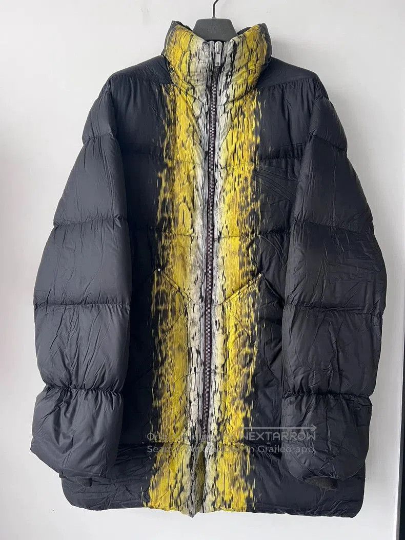 Rick Owens Limited Edition Color Block Puffer Jacket- Size US L / EU 52-54 / 3 - 1 Thumbnail
