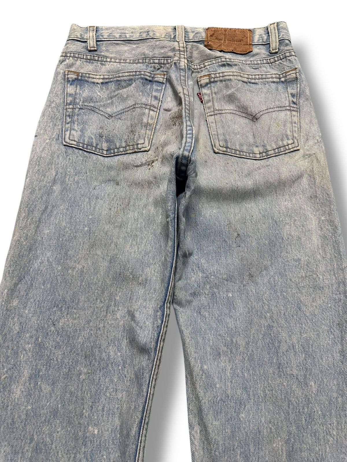 Levi's Vintage Levi's With Distressed Loose Style and Faded Wash Size US 27 - 5 Thumbnail