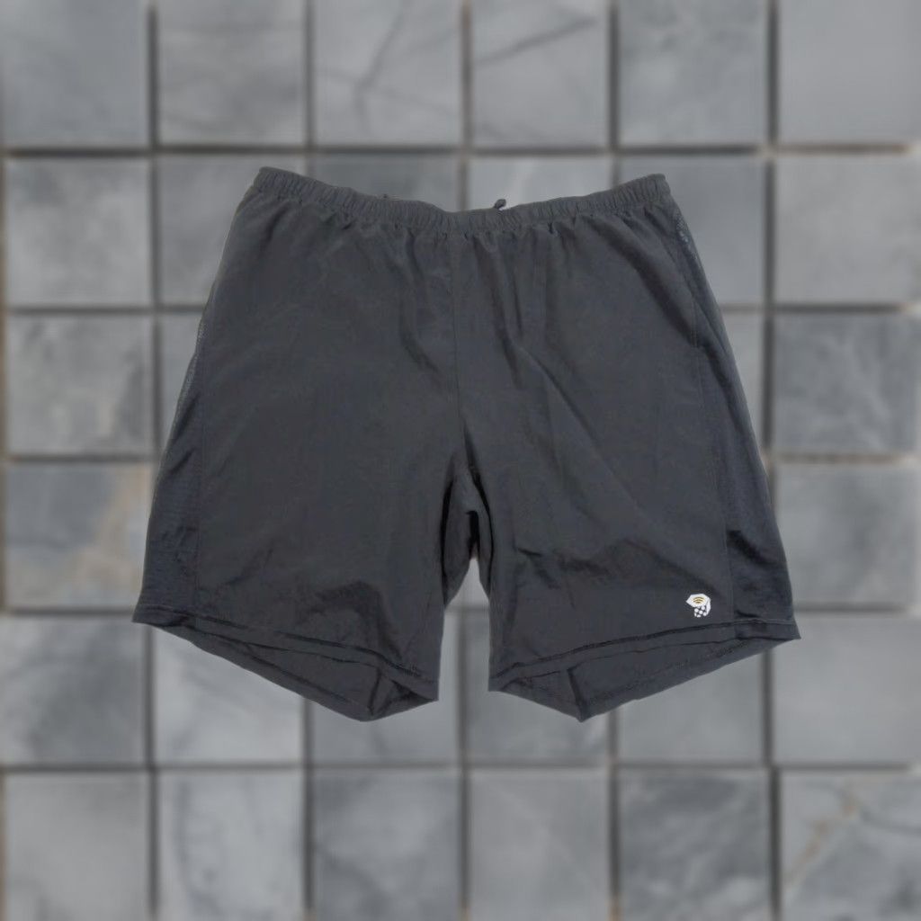 Mountain Hardwear Mountain Hardwear Shorts Mens XL Black Activewear Lightweight Lined Pockets Outdoor Sportswear - Regular Fit Size US 36 / EU 52 - 1 Thumbnail
