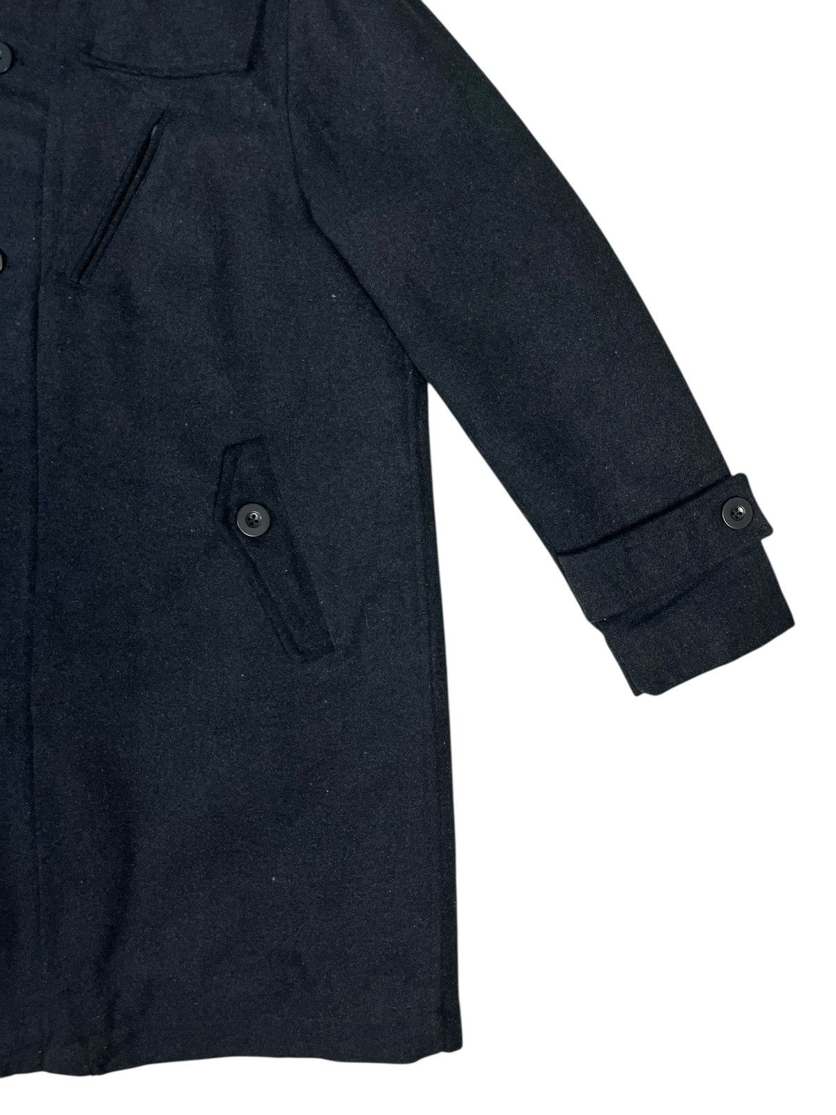 Japanese Brand × semanticdesign Semantic Design Wool Heavy Coat with Hood Size US M / EU 48-50 / 2 - 5 Thumbnail