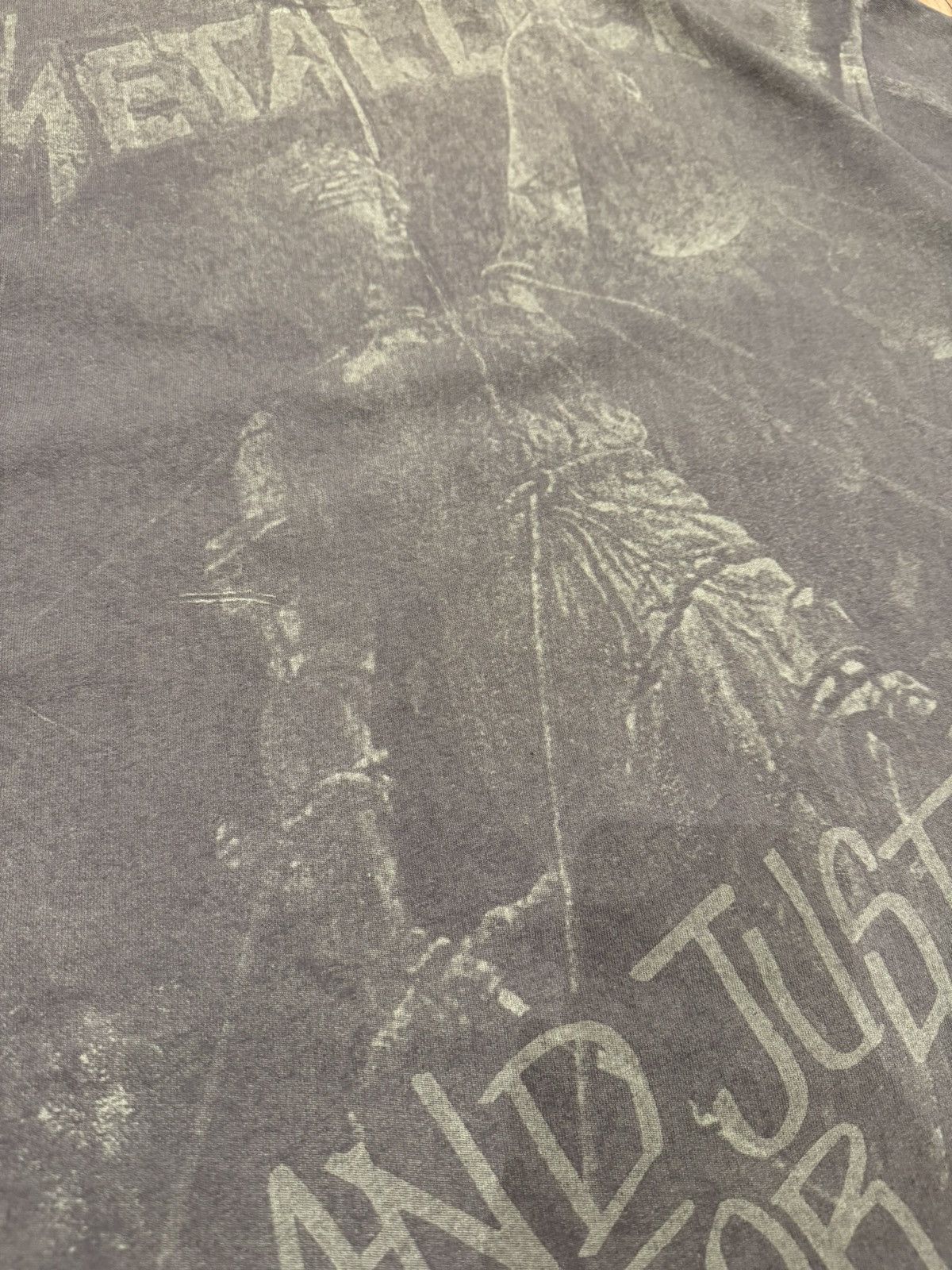 Gildan Metalica band tee full print vintage Size US XXL / EU 58 / 5 - 5 Thumbnail