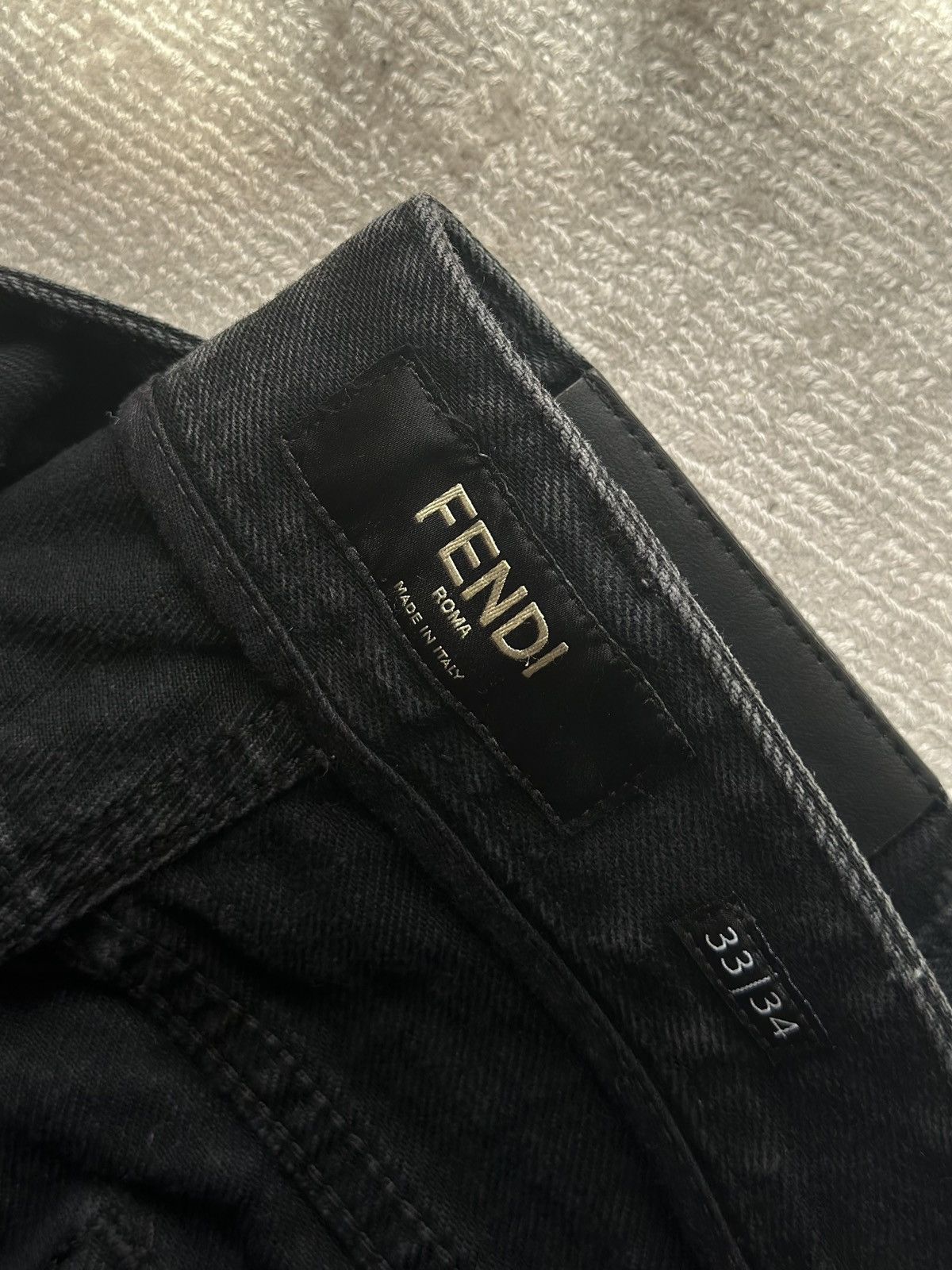 Fendi Fendi denim pants Size US 33 - 7 Thumbnail