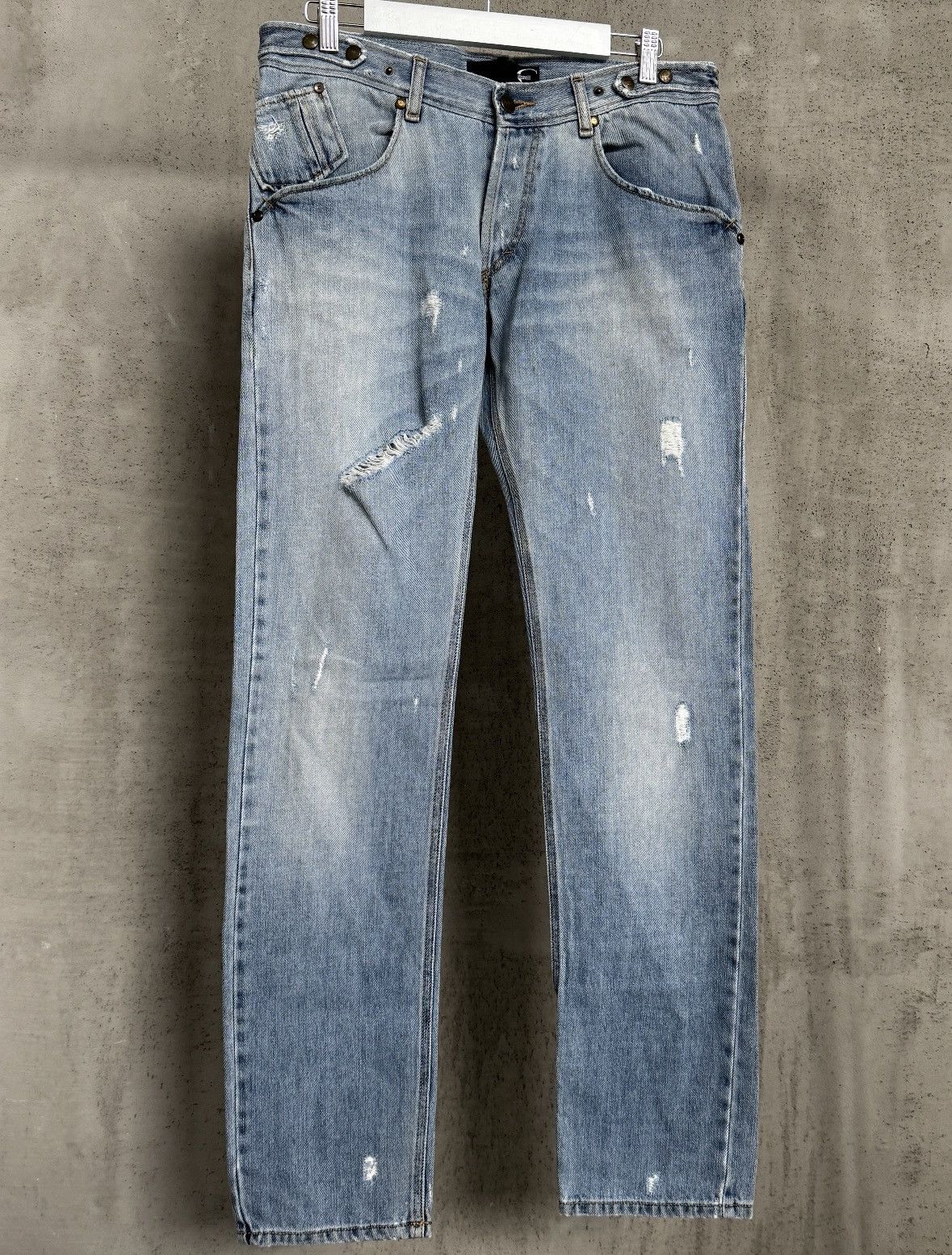Just Cavalli Just Cavalli Distressed Jeans SS10 Size US 35 - 3 Thumbnail