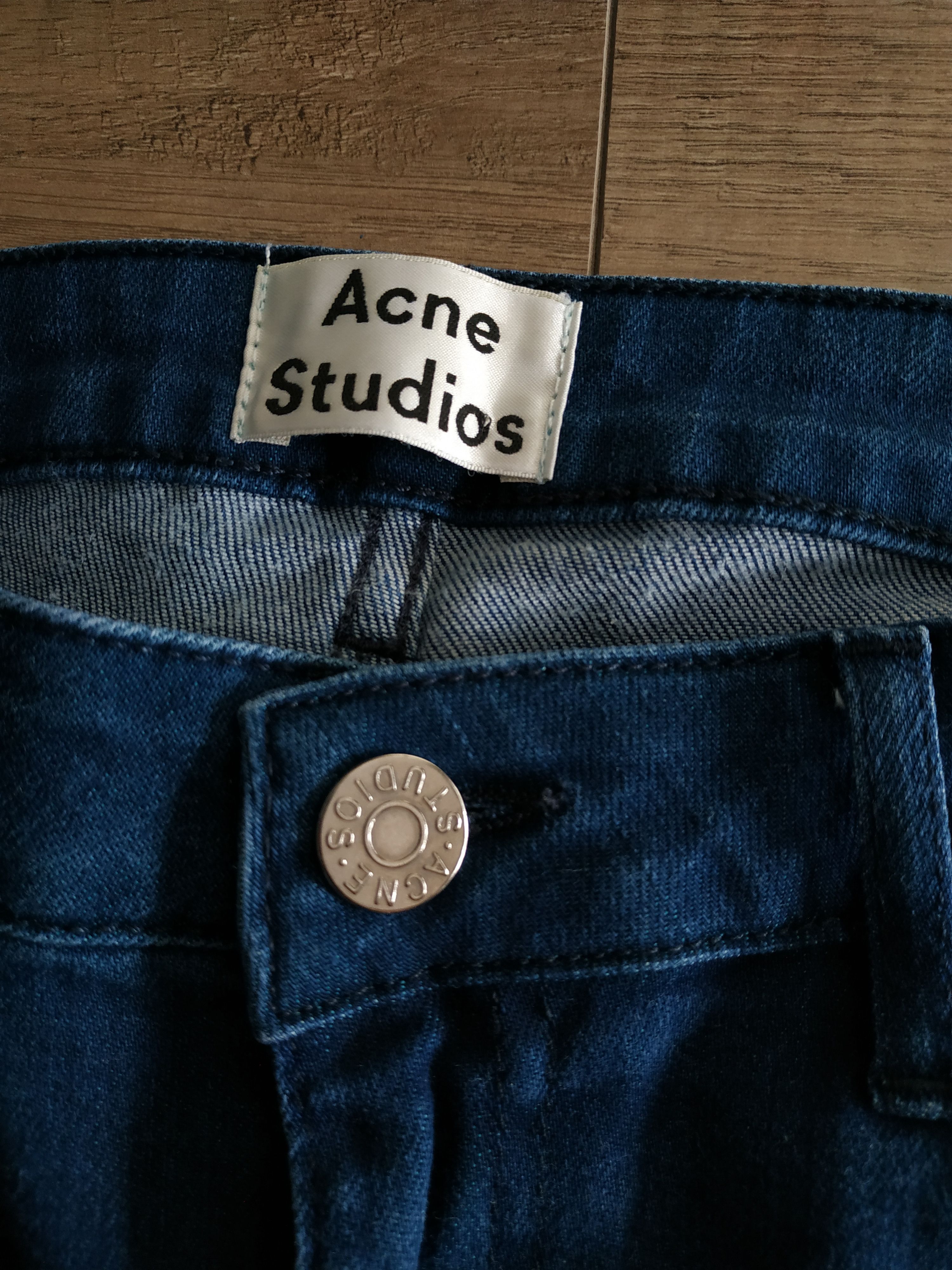 Acne Studios ACNE STUDIOS 'Skin 5 Emerald' Women's Skinny Jeans, W32 L34 Size 32" / US 10 / IT 46 - 7 Thumbnail