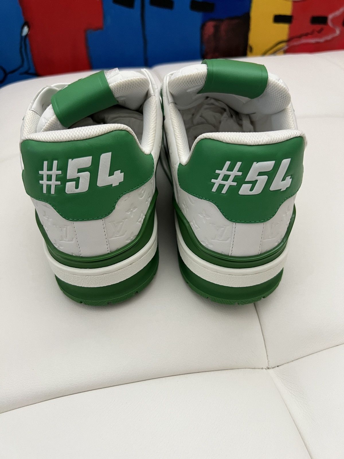 Louis Vuitton Louis Vuitton monogram sneakers LV6 Size US 8 / EU 41 - 13 Thumbnail