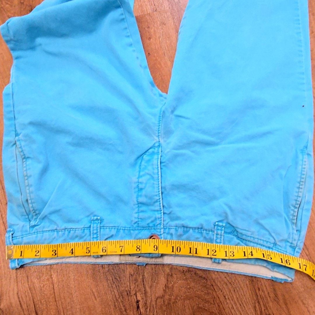 Hollister Hollister Blue Chino Pants Classic Fit 32x34 Mens Casual Size US 32 / EU 48 - 18 Thumbnail