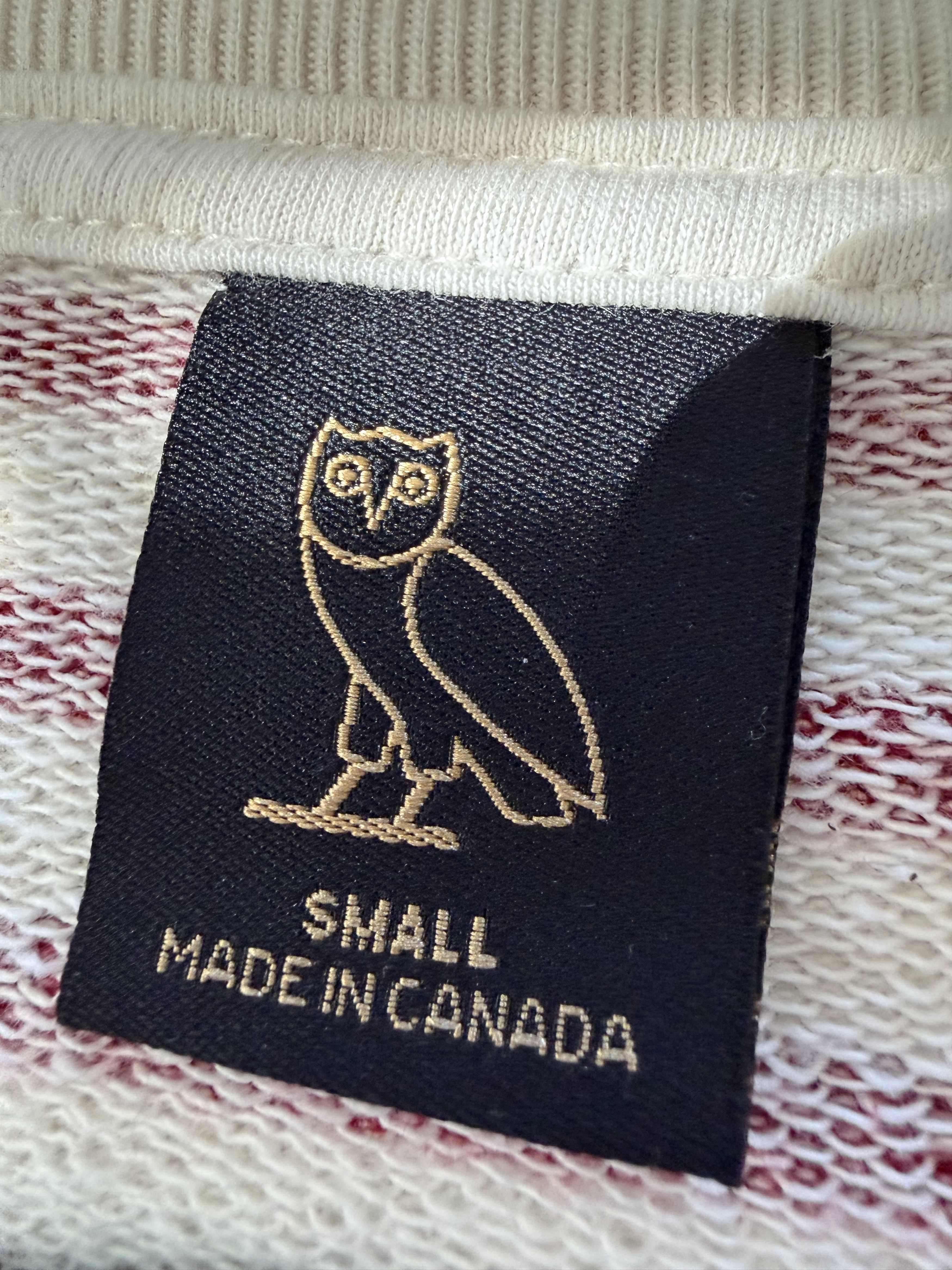 October's Very Own OVO Classic Logo Striped Crewneck Size Small Size US M / EU 48-50 / 2 - 3 Thumbnail