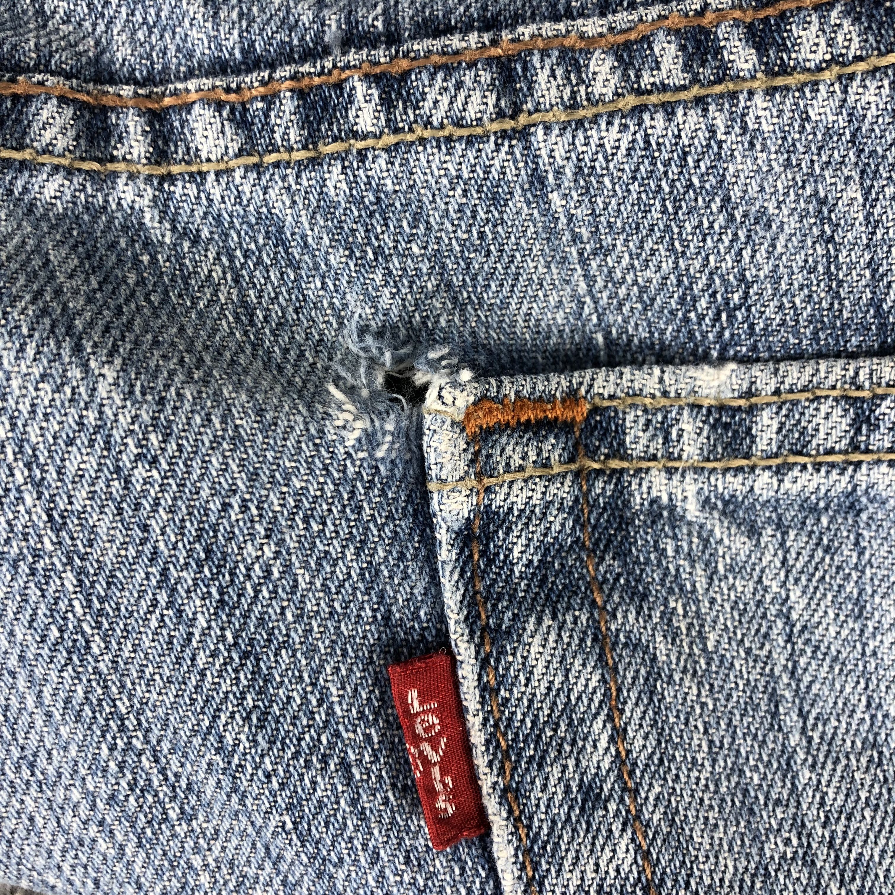 Levi's Vintage Blue Wash Levis 514 Jeans-J1557 Size US 37 - 9 Thumbnail
