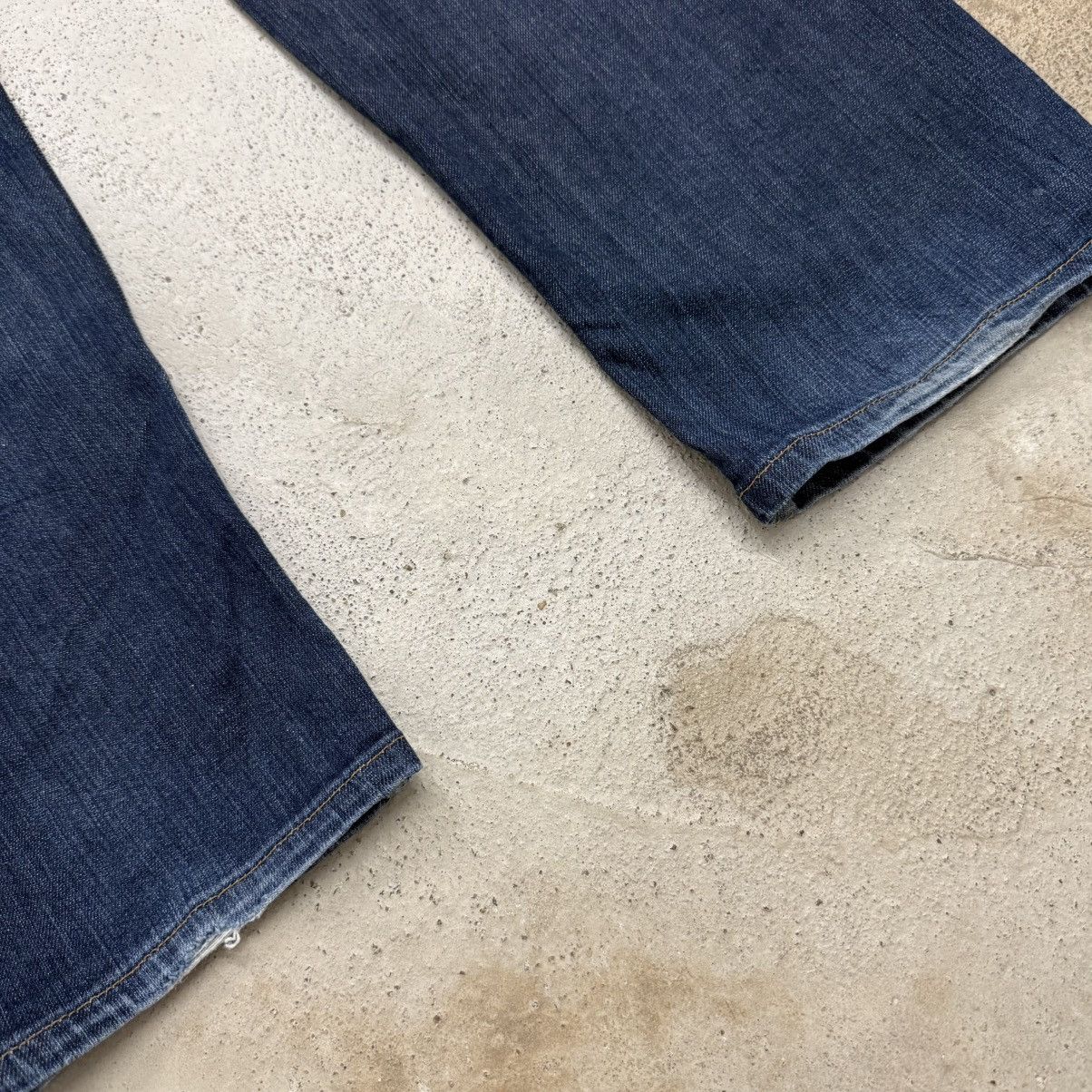 Levi's Levis 505 Modern Whisker Distressed Denim Pants Size US 34 / EU 50 - 11 Thumbnail