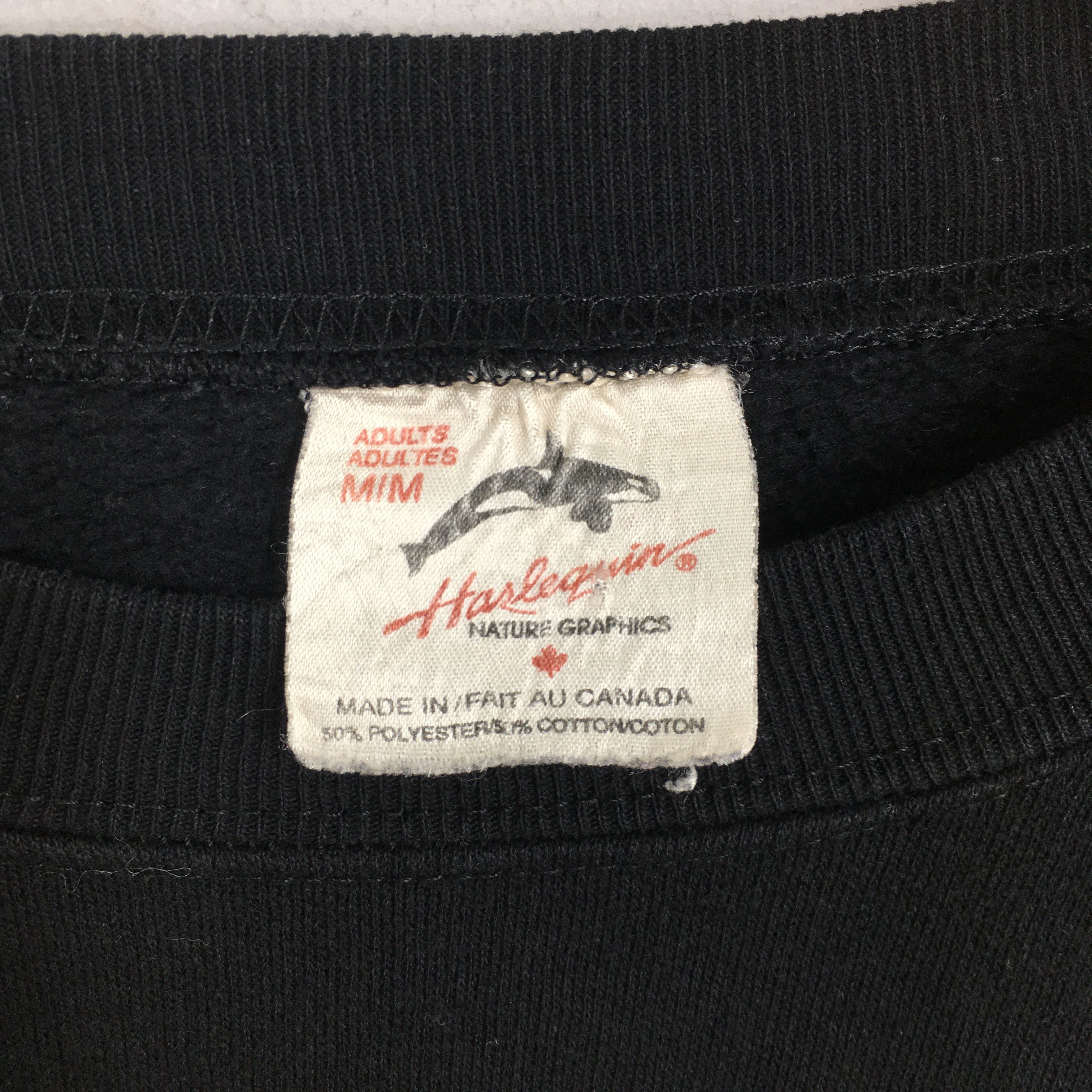 LONE WOLF Vintage The Wolf Wildlife Brandon Canada Sweatshirt Medium Size US M / EU 48-50 / 2 - 5 Thumbnail