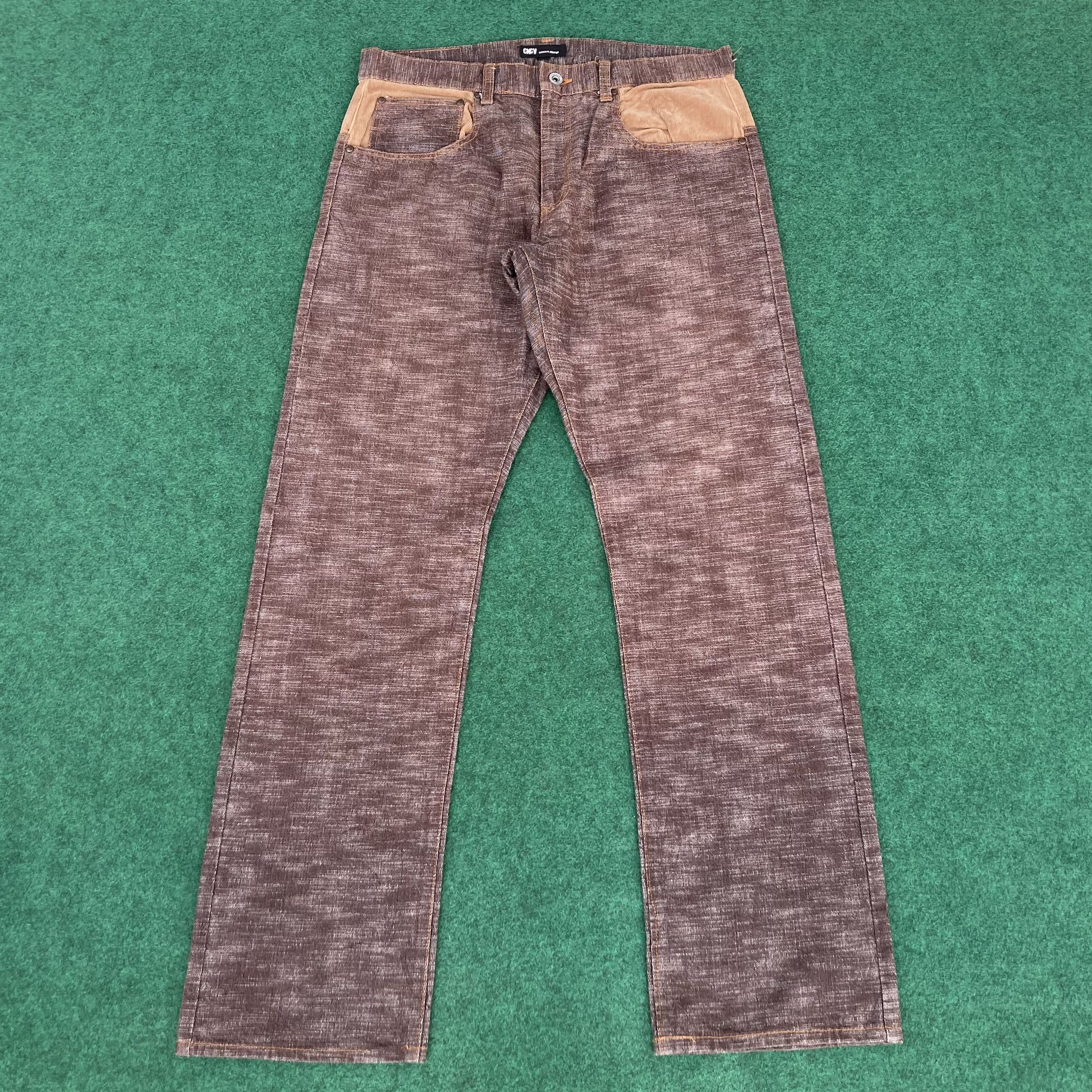 Japanese Brand Vtg Cav Concave Attempt Empt Japan Denim Trouser Jeans Size US 33 - 1 Thumbnail