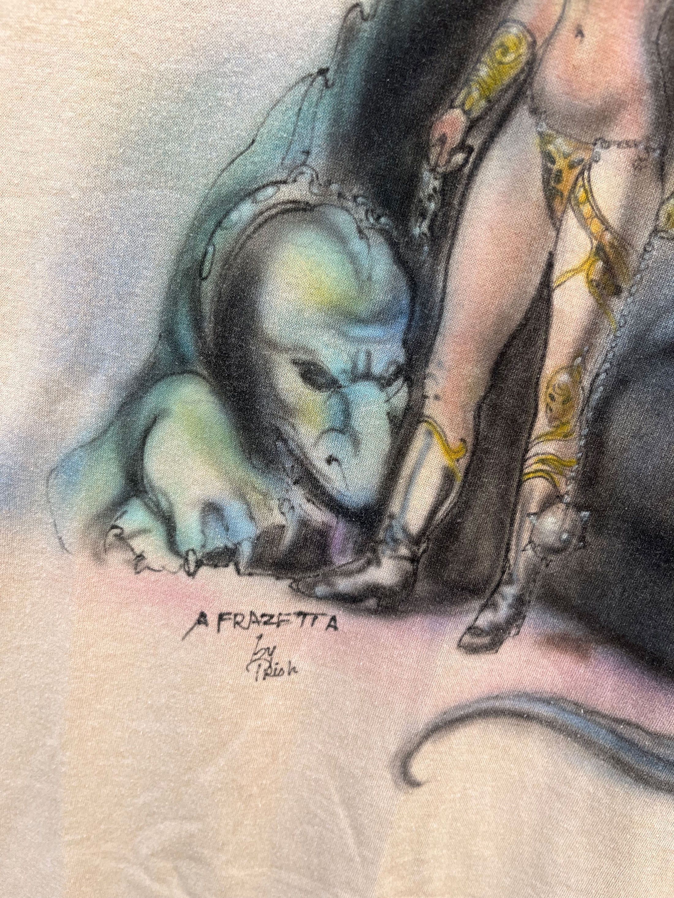 Arts & Science × Sci-Fi Fantasy Vintage A Frazetta Air Brush Comics Size US XL / EU 56 / 4 - 2 Thumbnail