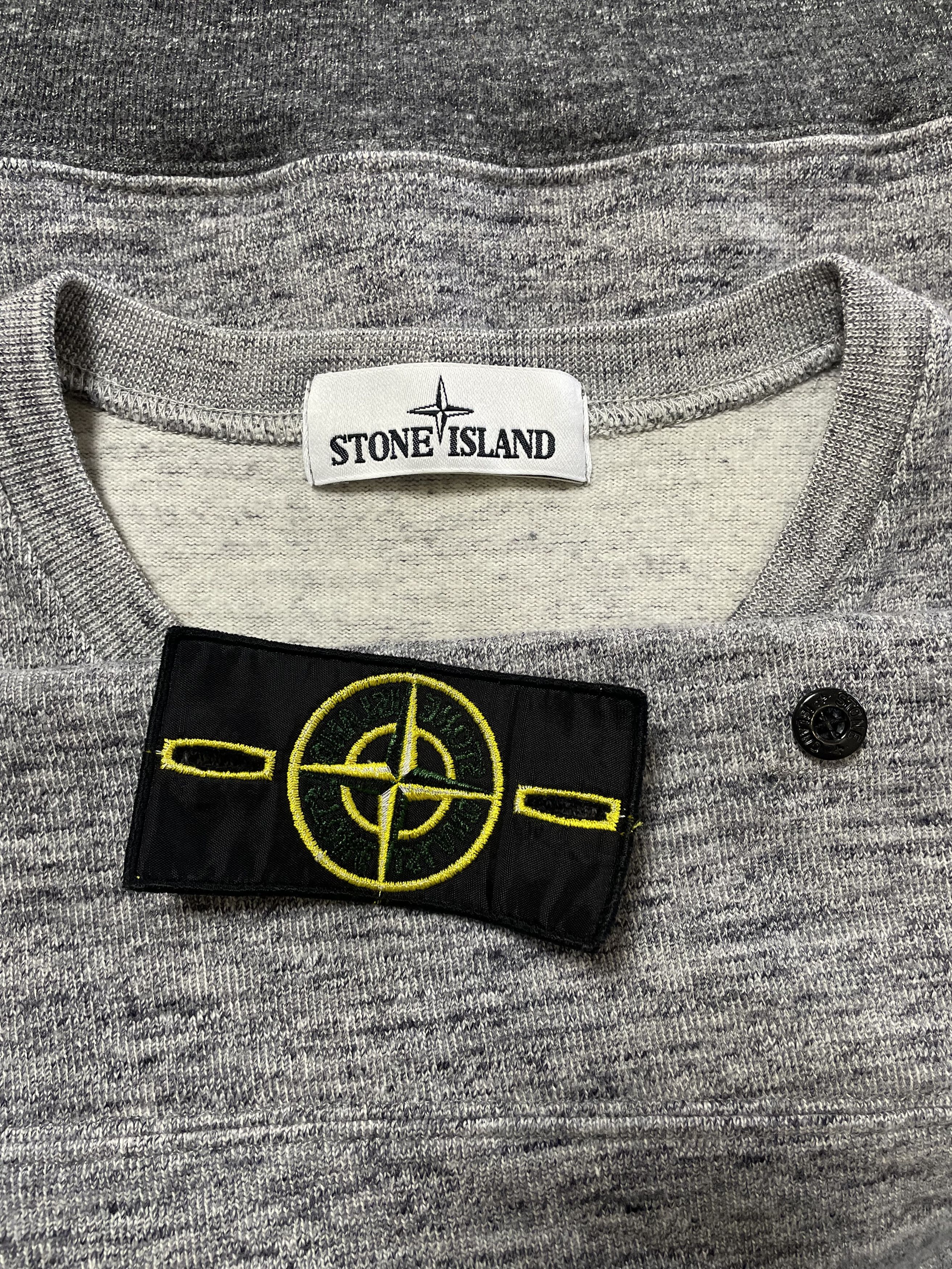 Stone Island STONE ISLAND Sweatshirt Pocket Big Logo Crewneck Sweater Size US L / EU 52-54 / 3 - 10 Thumbnail