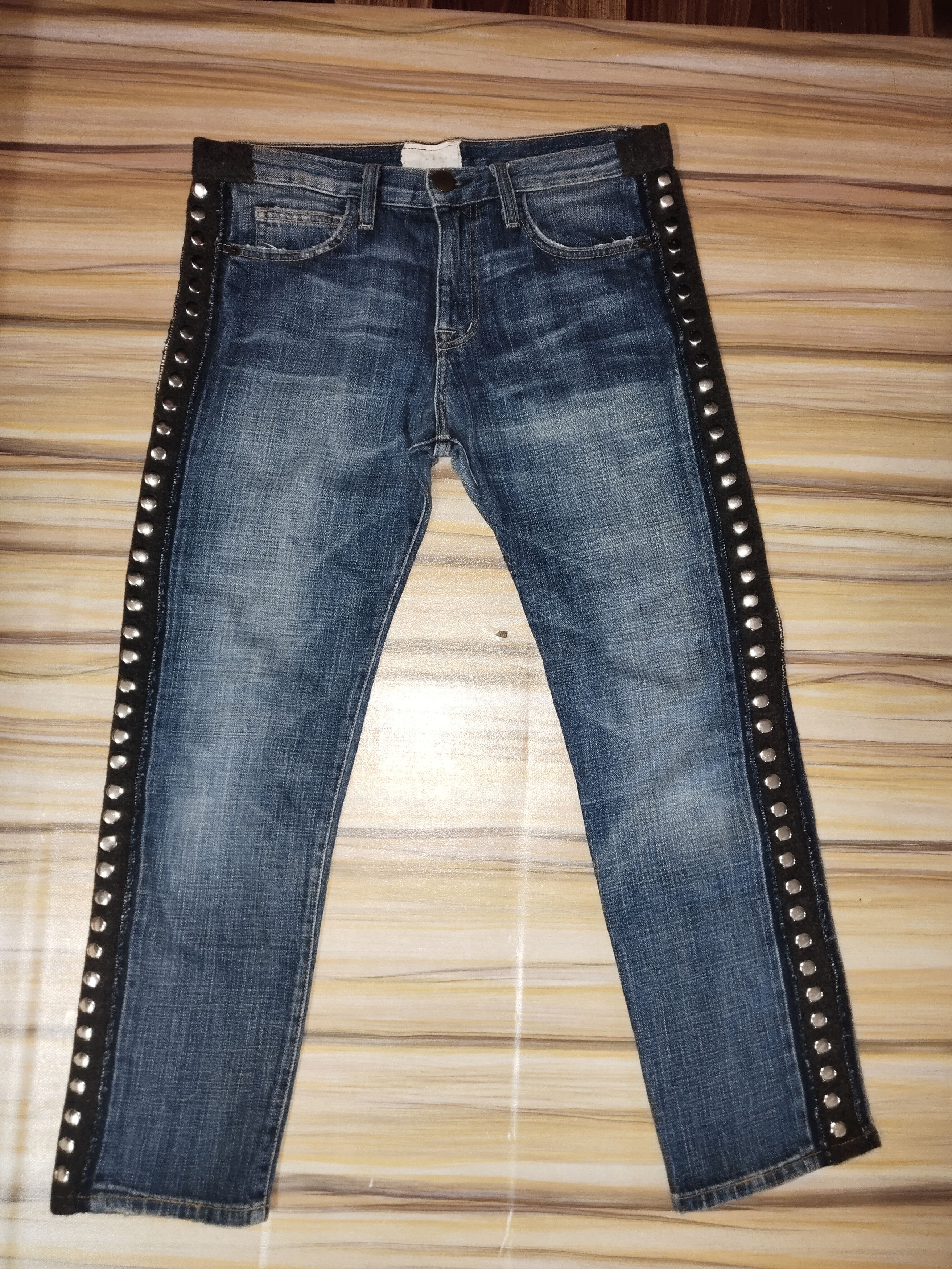 Marni MARNI CURRENT/ ELLIOT Studded Sidetape Denim Size 32" / US 10 / IT 46 - 1 Thumbnail