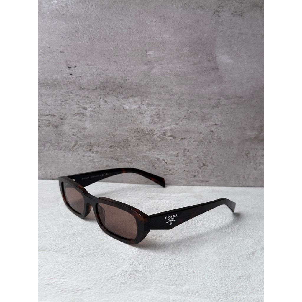 Prada NEW Prada PR B06S Sunglasses in Root Havana Brown $548 Size ONE SIZE - 4 Thumbnail