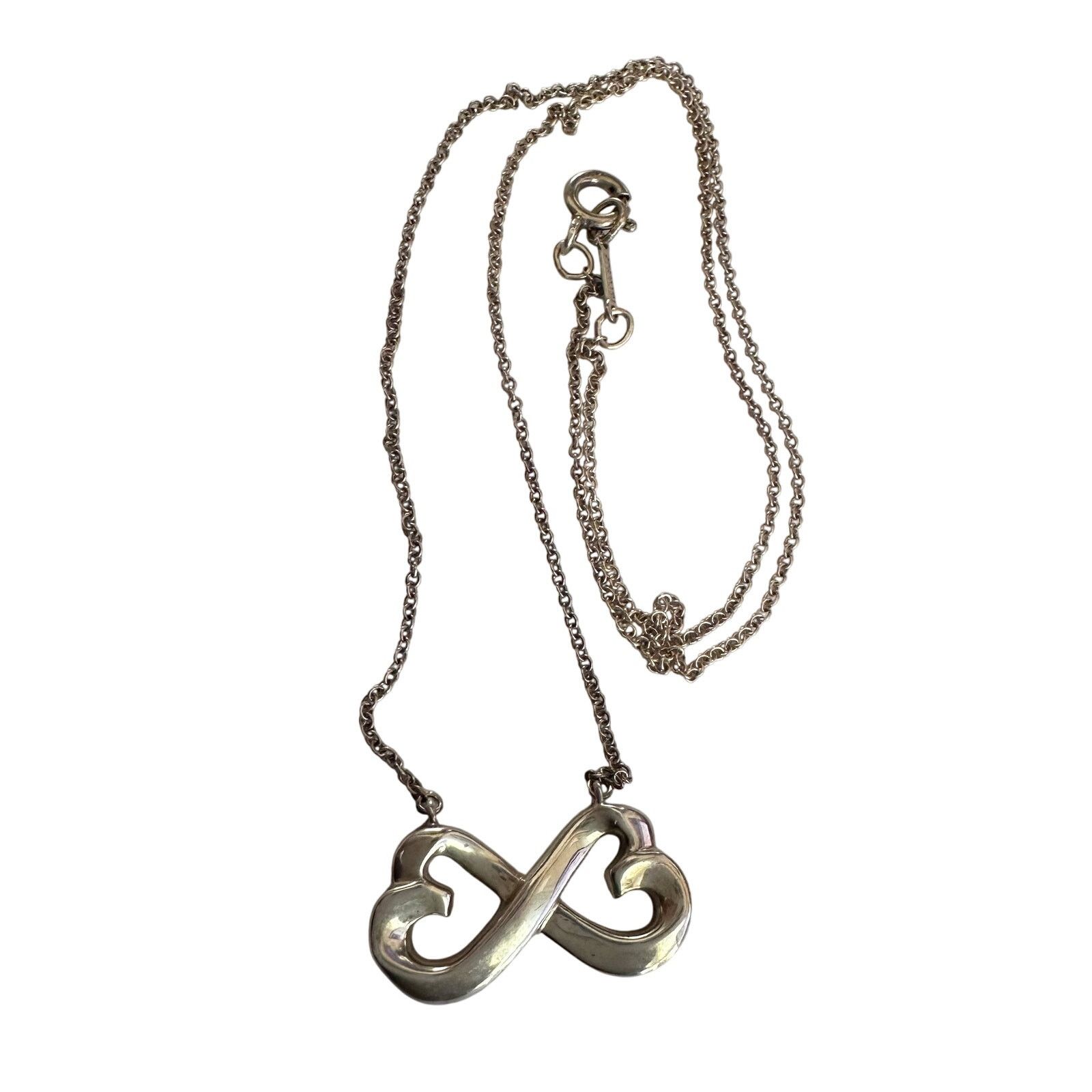 Tiffany & Co. Tiffany and Co Paloma Picasso Loving Heart Infinity Necklace Size ONE SIZE - 4 Thumbnail