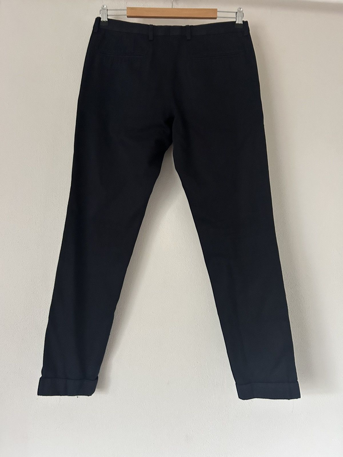 Dries Van Noten Dries Van Noten Black Cotton Pants Size US 34 / EU 50 - 6 Thumbnail
