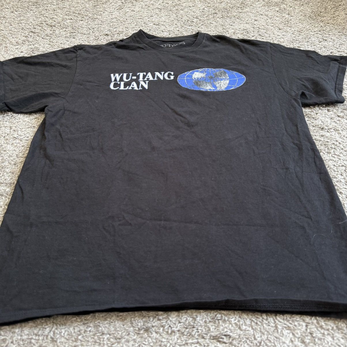 Wu-Tang Clan 🔴Wu-Tang Shirt Size Large Globe WuTang Clan Gza Rza Size US L / EU 52-54 / 3 - 8 Thumbnail