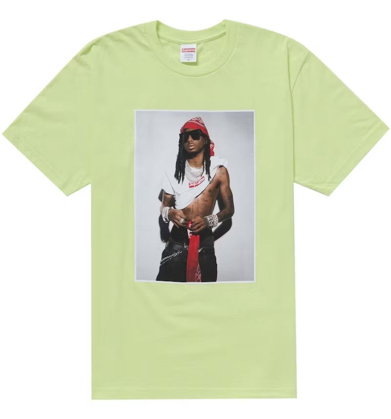 Supreme Supreme Playboi Carti Tee Pale Green Size US S / EU 44-46 / 1 - 3 Thumbnail