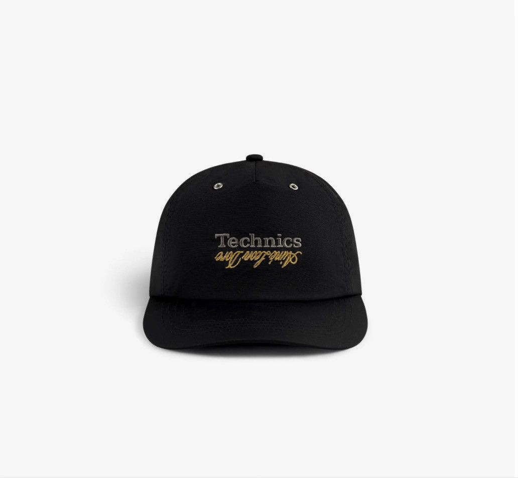 Aime Leon Dore ALD / Technics Nylon Logo Hat Black Size ONE SIZE - 2 Thumbnail