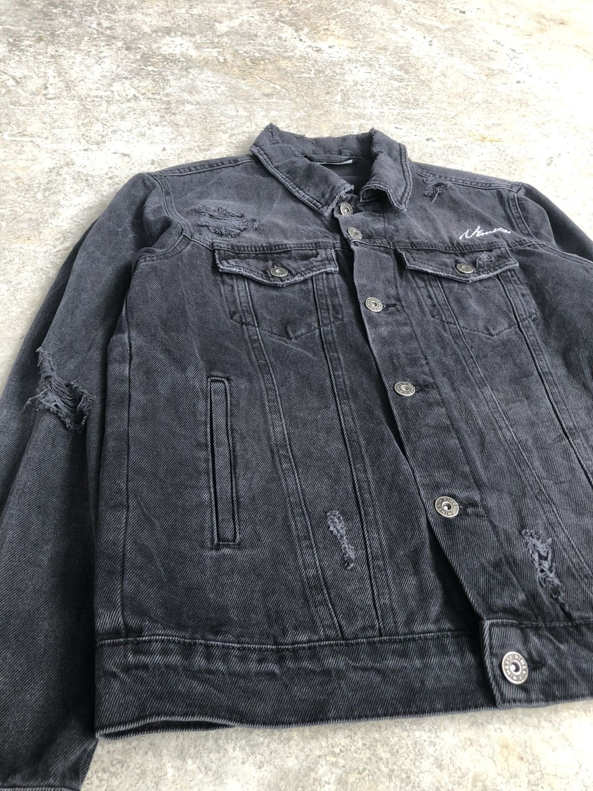 If Six Was Nine Japanese Nimes Patchwork Embroidered Denim Size US S / EU 44-46 / 1 - 14 Thumbnail