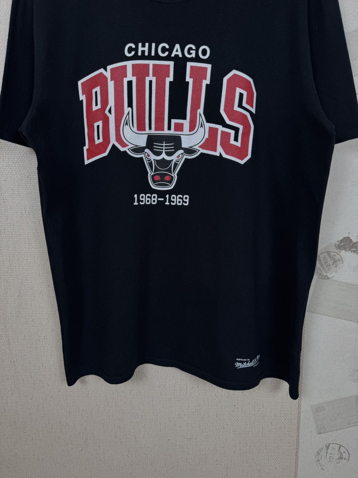 Mitchell & Ness Chicago Bull T shirt Mitchel & Ness Basketball Black L Size US L / EU 52-54 / 3 - 9 Thumbnail
