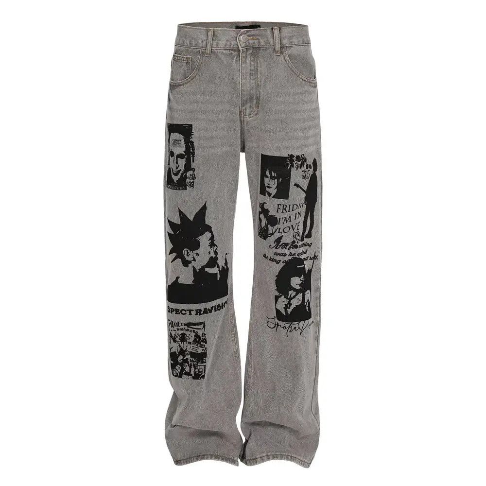Japanese Brand × Jean Vintage Hip Hop Casual Street Jeans Size US 31 - 1 Thumbnail