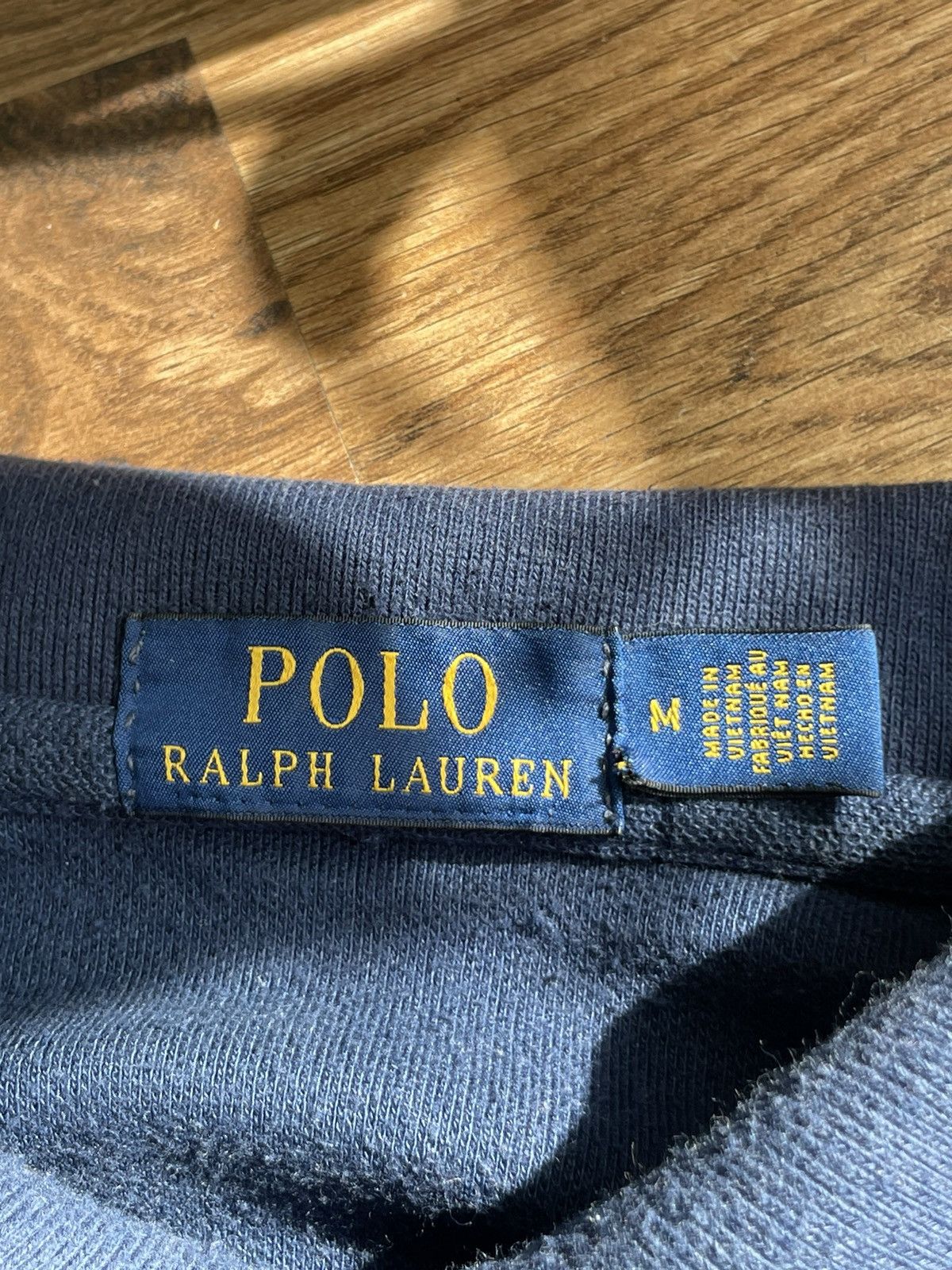 Polo Ralph Lauren × Vintage Vintage long-sleeve polo Ralf Lauren Chief Keef style Size US M / EU 48-50 / 2 - 7 Thumbnail