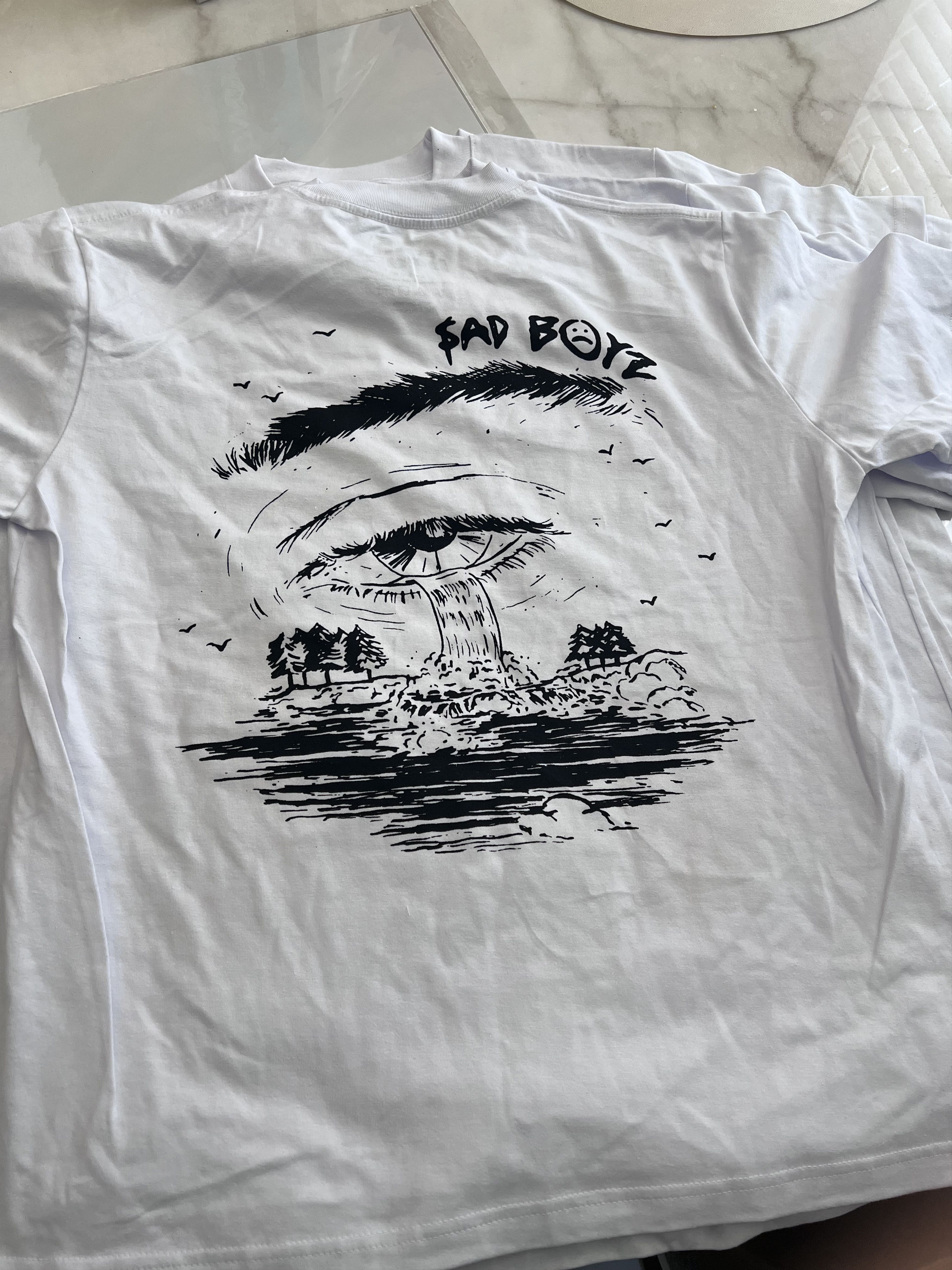 Sad Boys SAD BOYZ 4 Life White T-Shirt Sz Large New Sadboyz Junior H Size US L / EU 52-54 / 3 - 3 Thumbnail